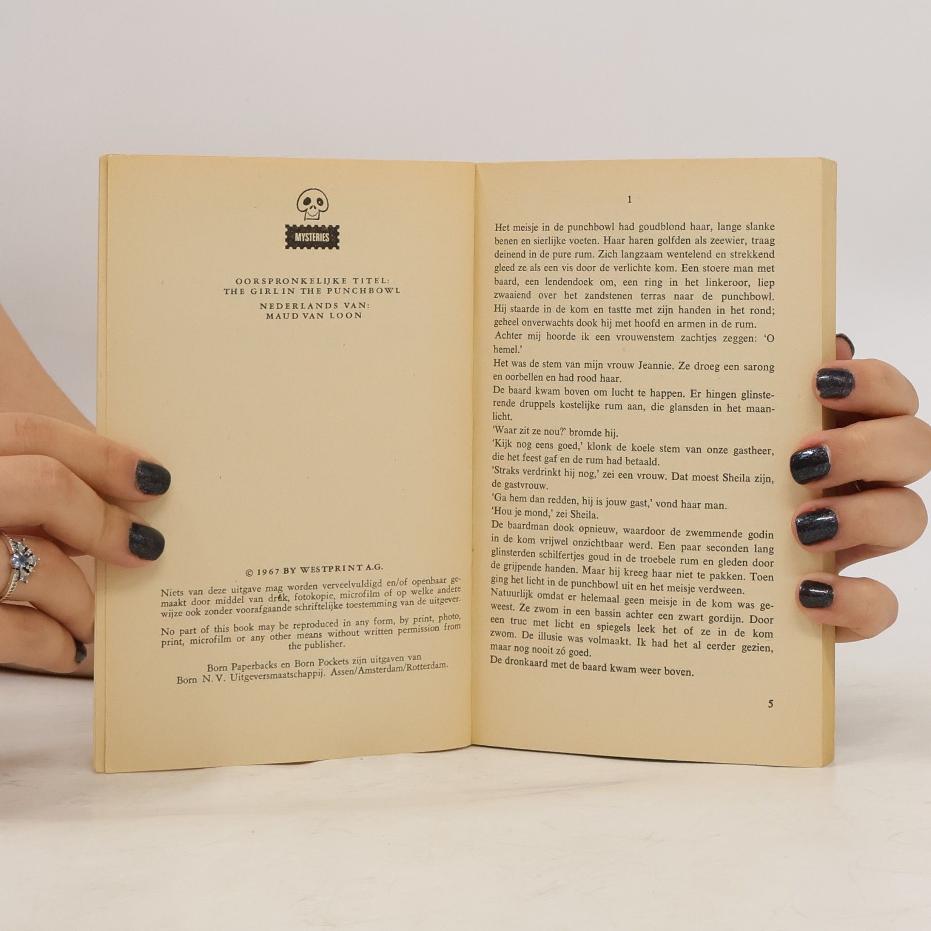 Thomas B. Dewey Het Meisje in de Punchbowl