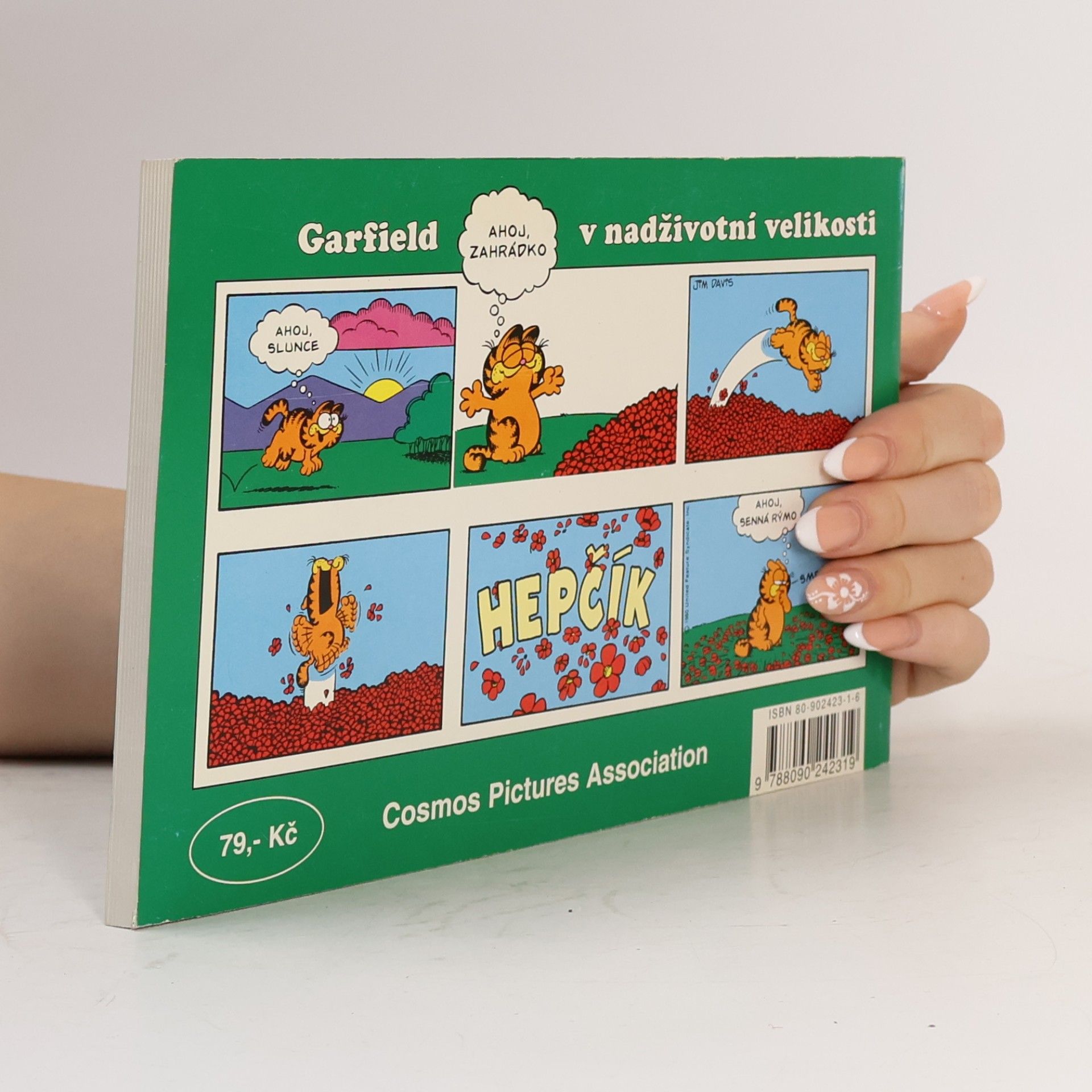 Jim Davis Garfield v nadživotní velikosti