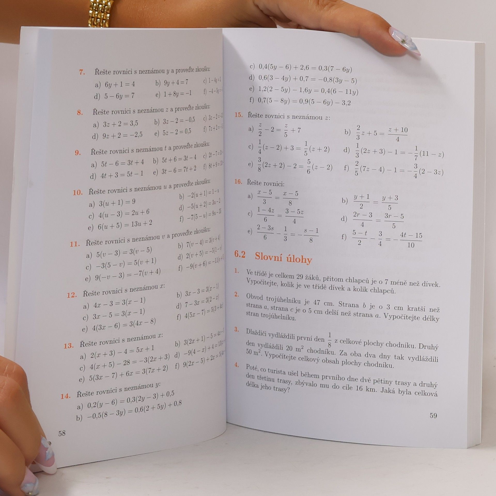Ivan Bušek Sbírka úloh z matematiky pro 8. ročník ZŠ