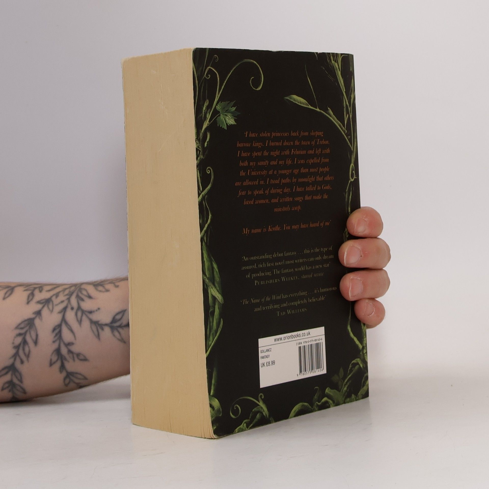 Patrick Rothfuss The Name of the Wind