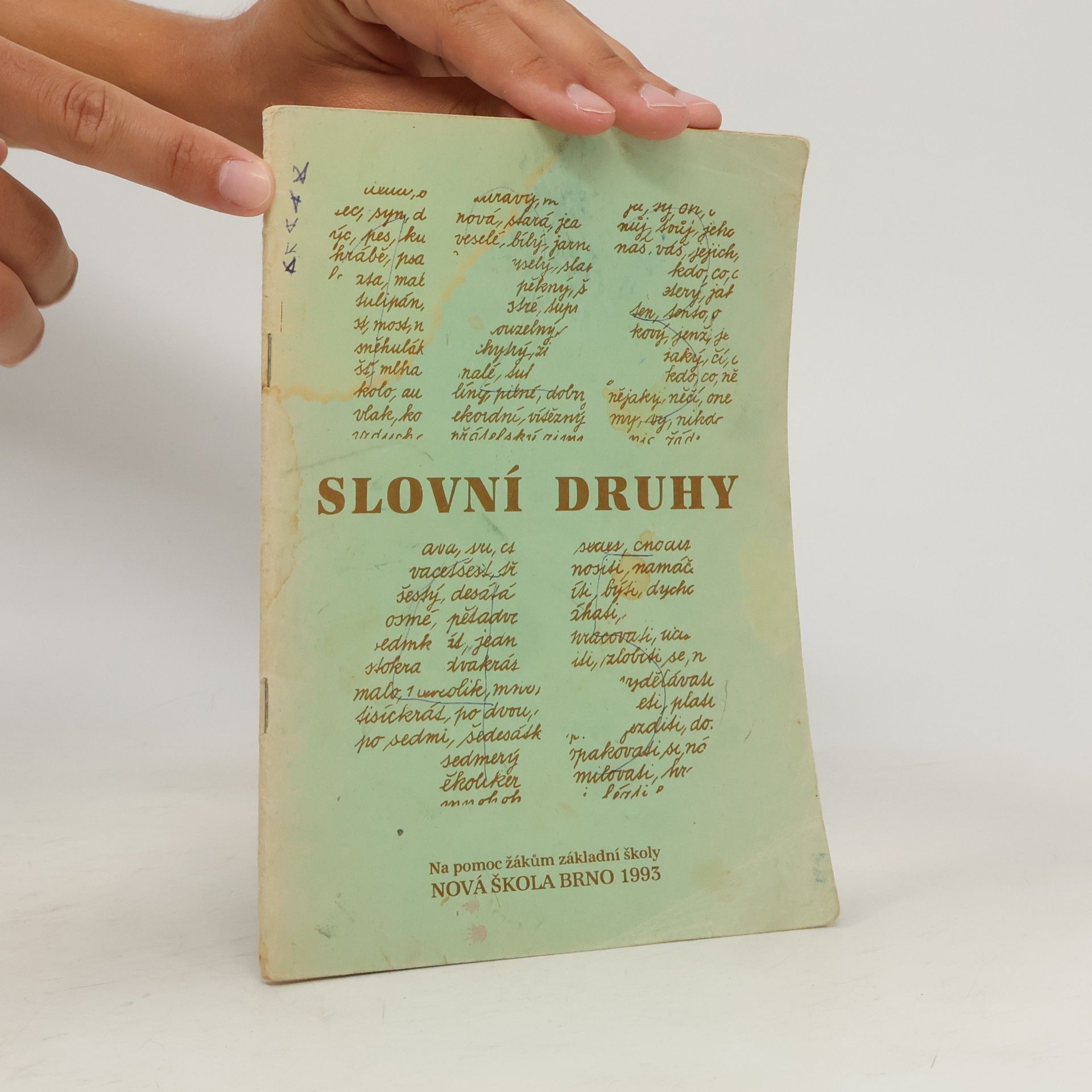 Marie Polnická Slovní druhy: Pracovní sešit pro 3. ročník