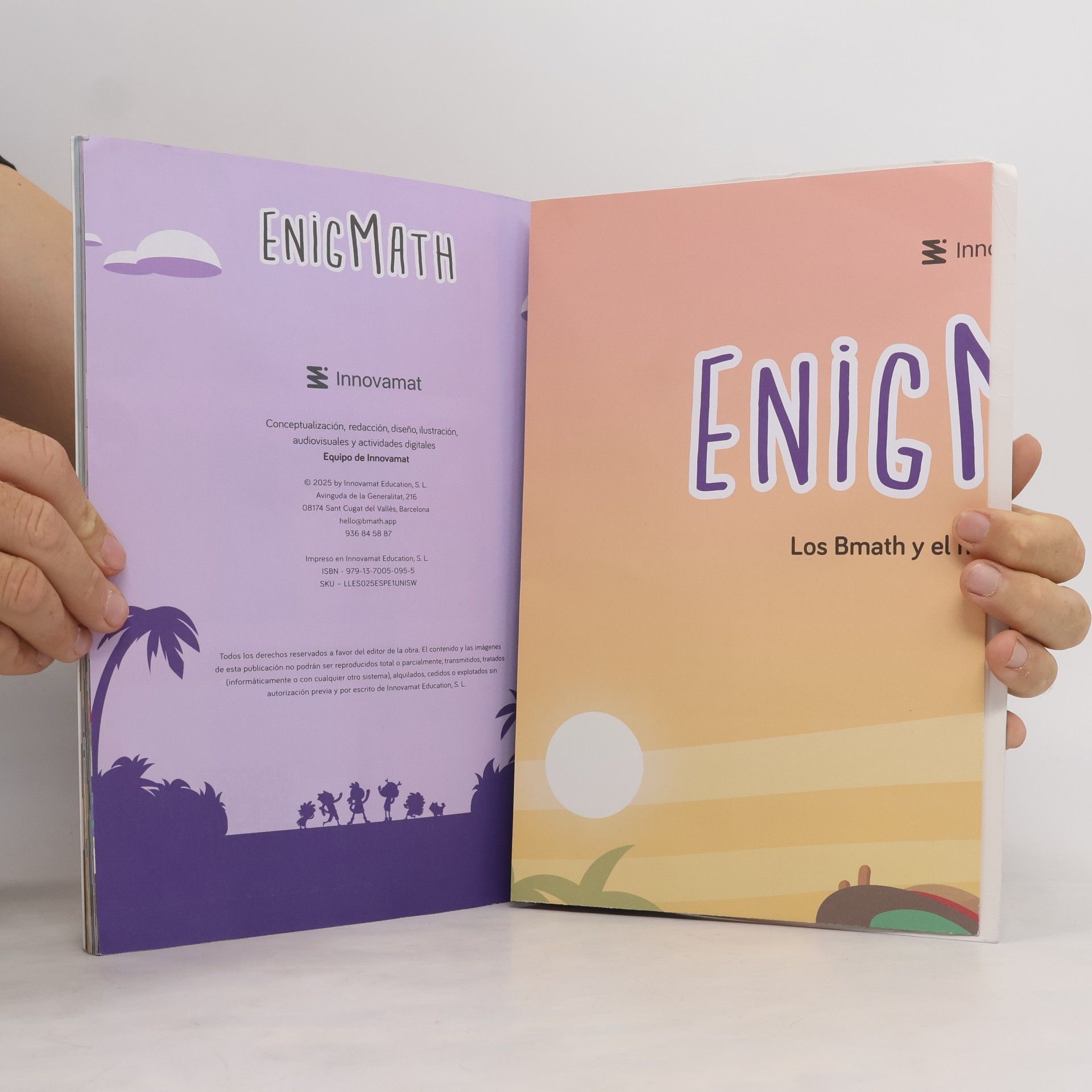 Equipo de Innovamat Los Bmath y el misterio de la piscina 1º Primaria