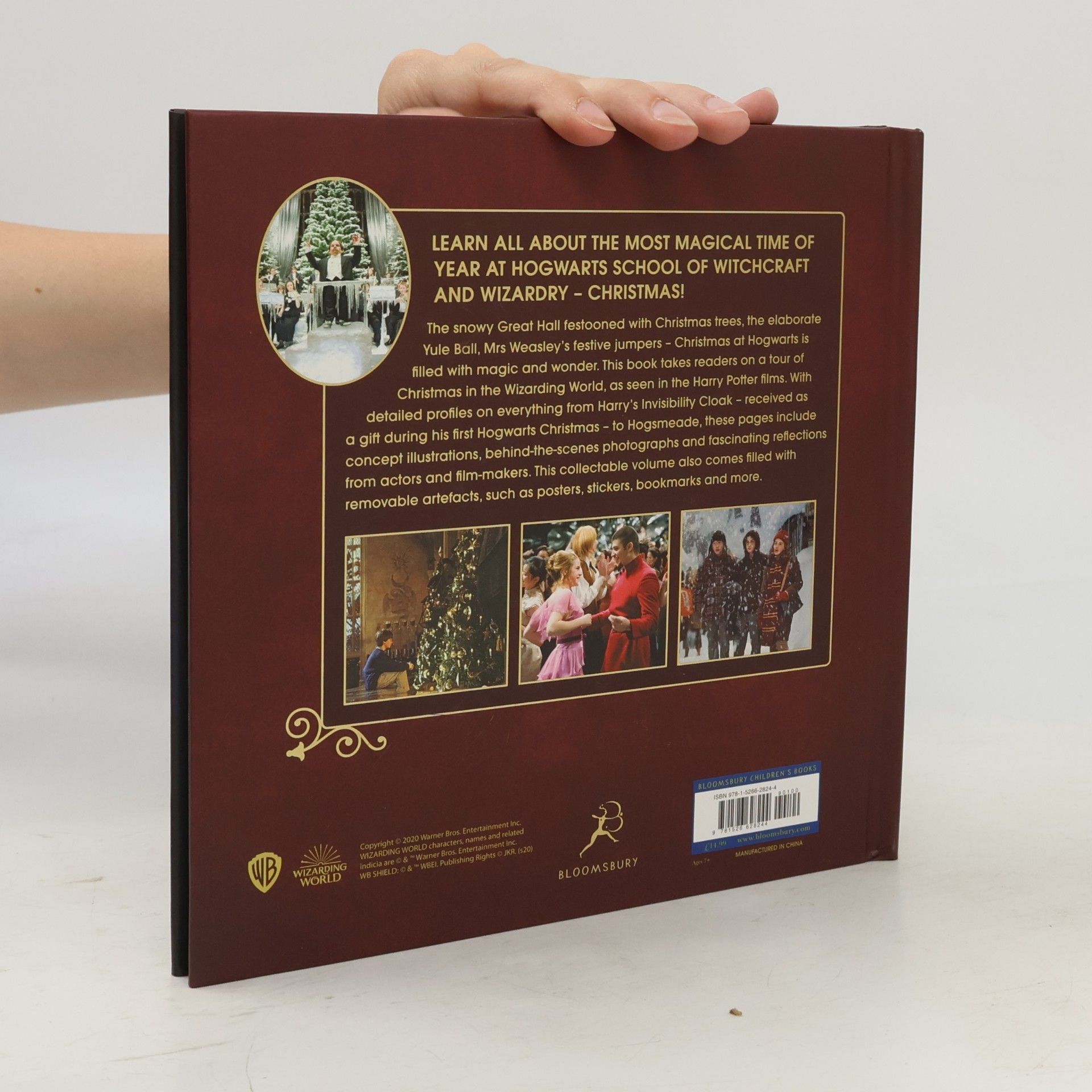 Bloomsbury UK Harry Potter - Christmas at Hogwarts: A Movie Scrapbook