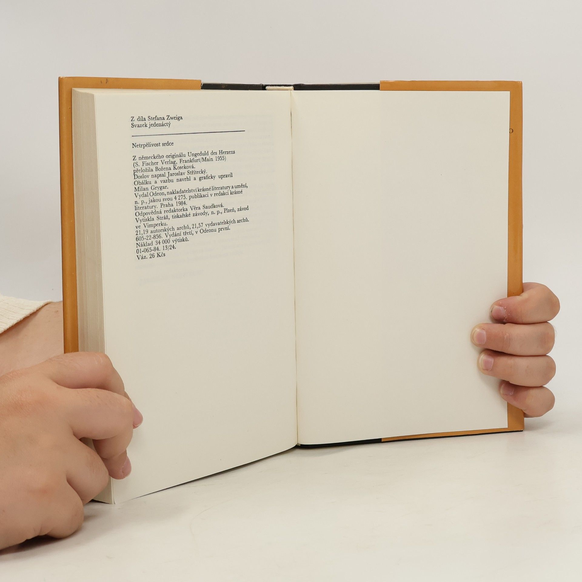 Stefan Zweig Netrpělivost srdce
