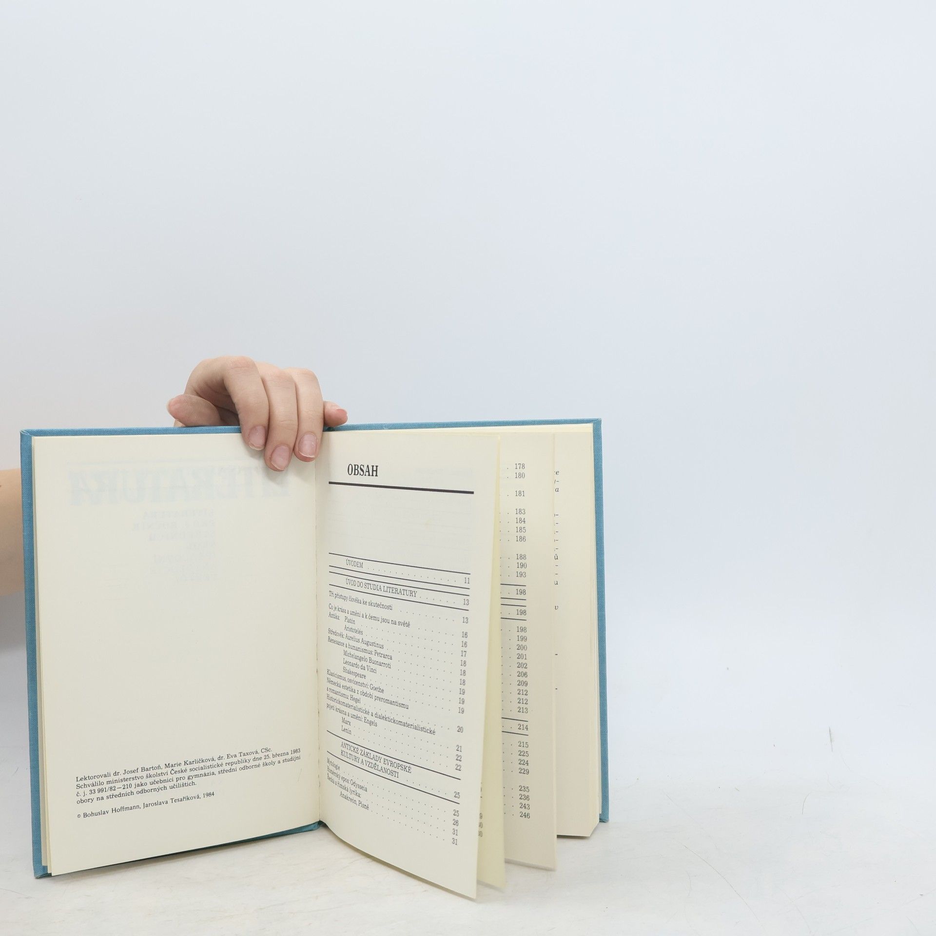 Jaroslava Tesaříková Literatura pro 1. ročník středních škol. Pracovní antologie textů
