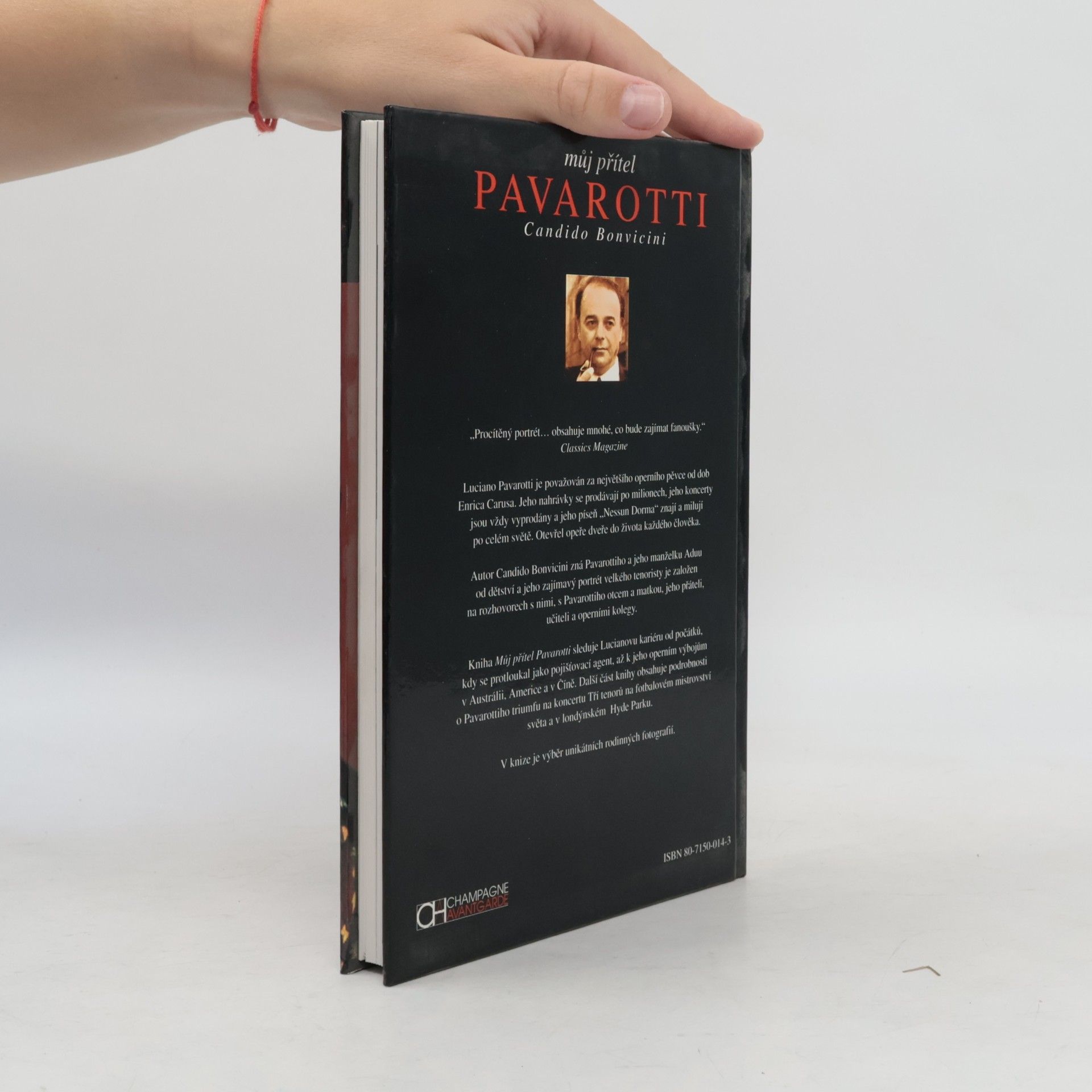 Candido Bonvicini Můj přítel Pavarotti