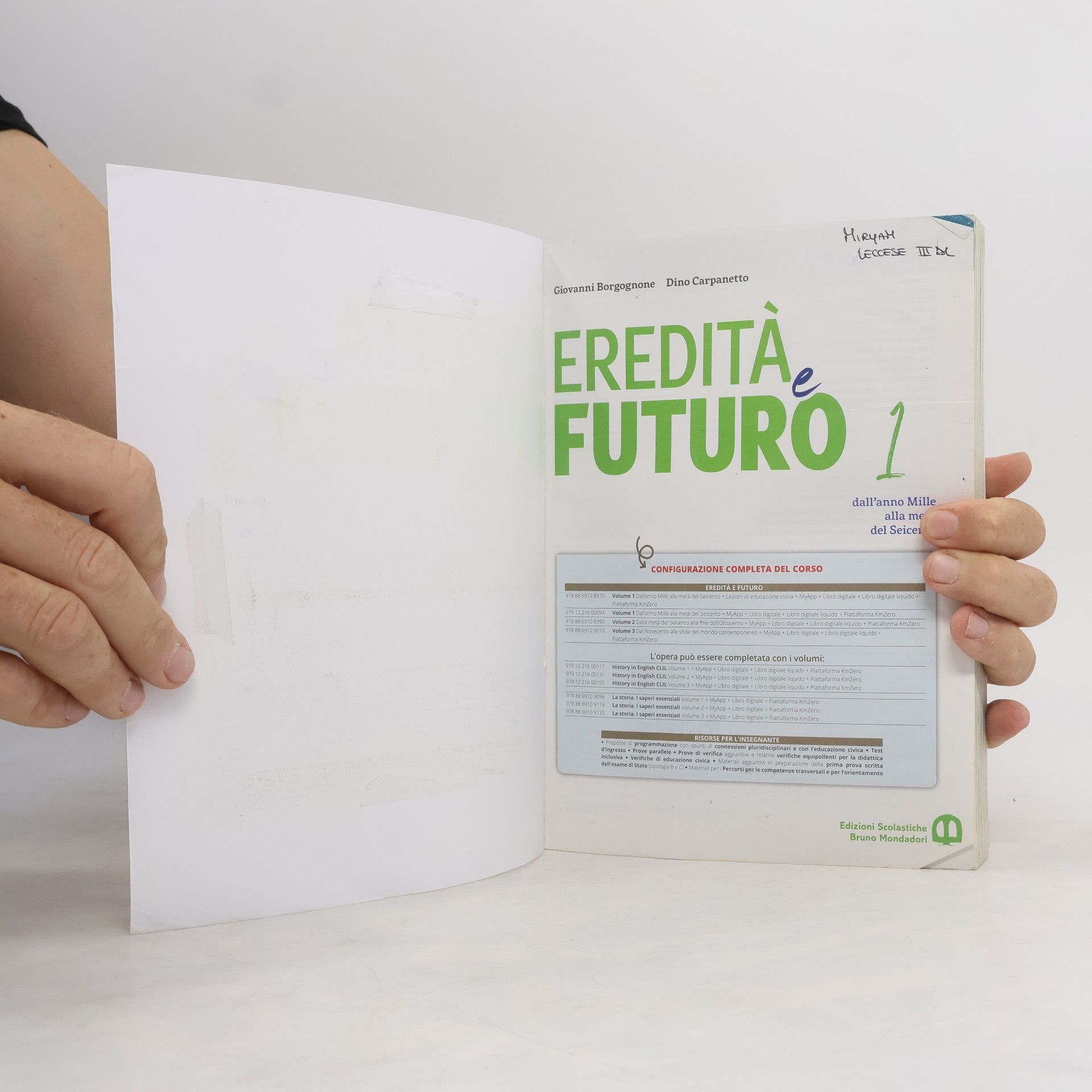 Giovanni Borgognone Eredità e futuro. Con lezioni di Educazione civica. Per le scuole superiori. Con e-book. Con espansione online. La storia dall’anno mille alla metà del seicento