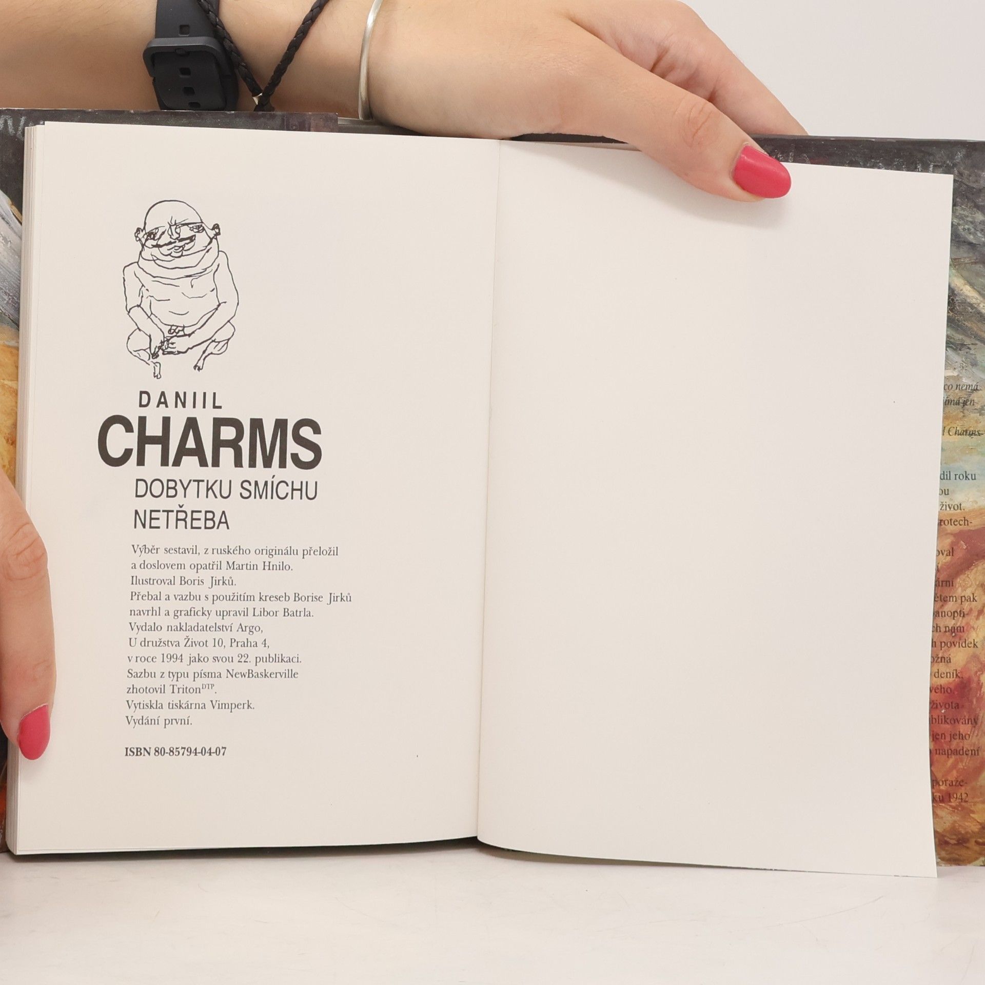 Daniil Charms Dobytku smíchu netřeba