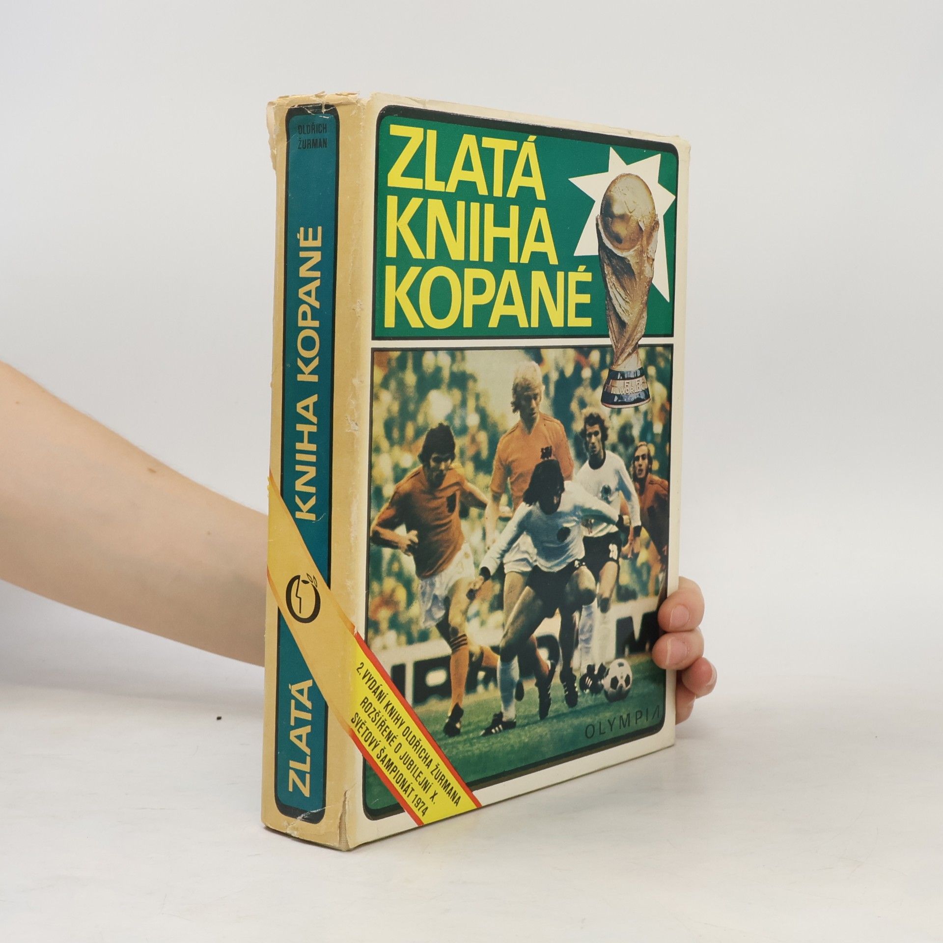 Oldřich Žurman Zlatá kniha kopané