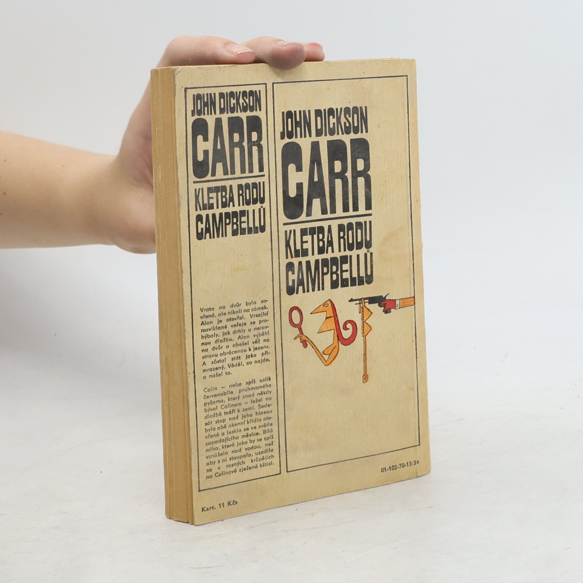 John Dickson Carr Kletba rodu Campbellů