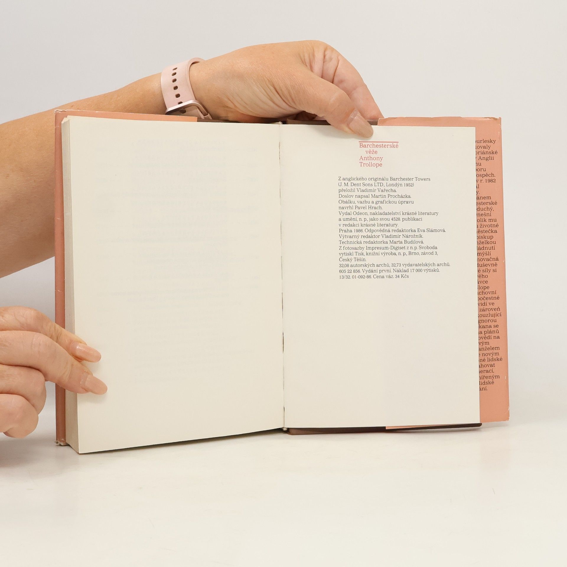 Anthony Trollope Barchesterské věže