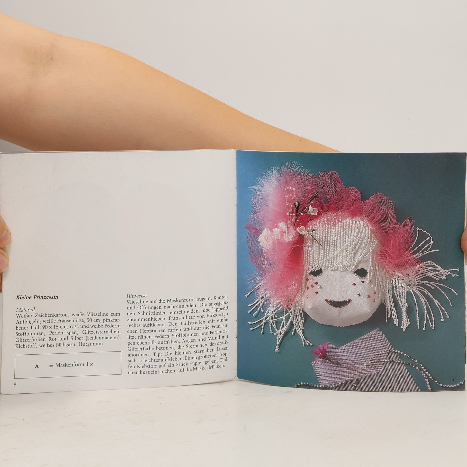 Lustige Papier-Masken