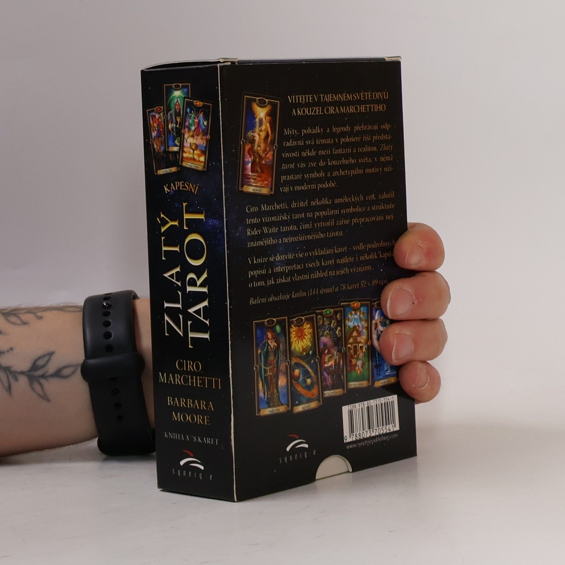 Ciro Marchetti Kapesní Zlatý tarot