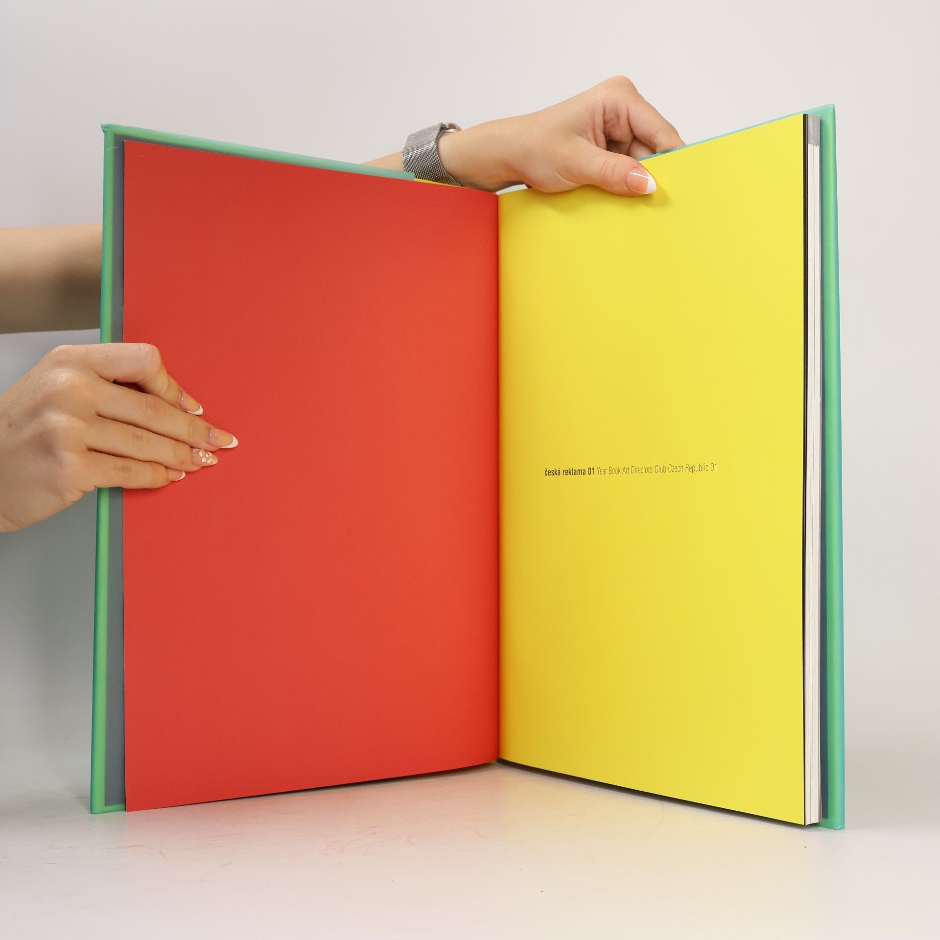 Various authors Česká reklama 2001 Year book Art directors club Czech Republic 2001