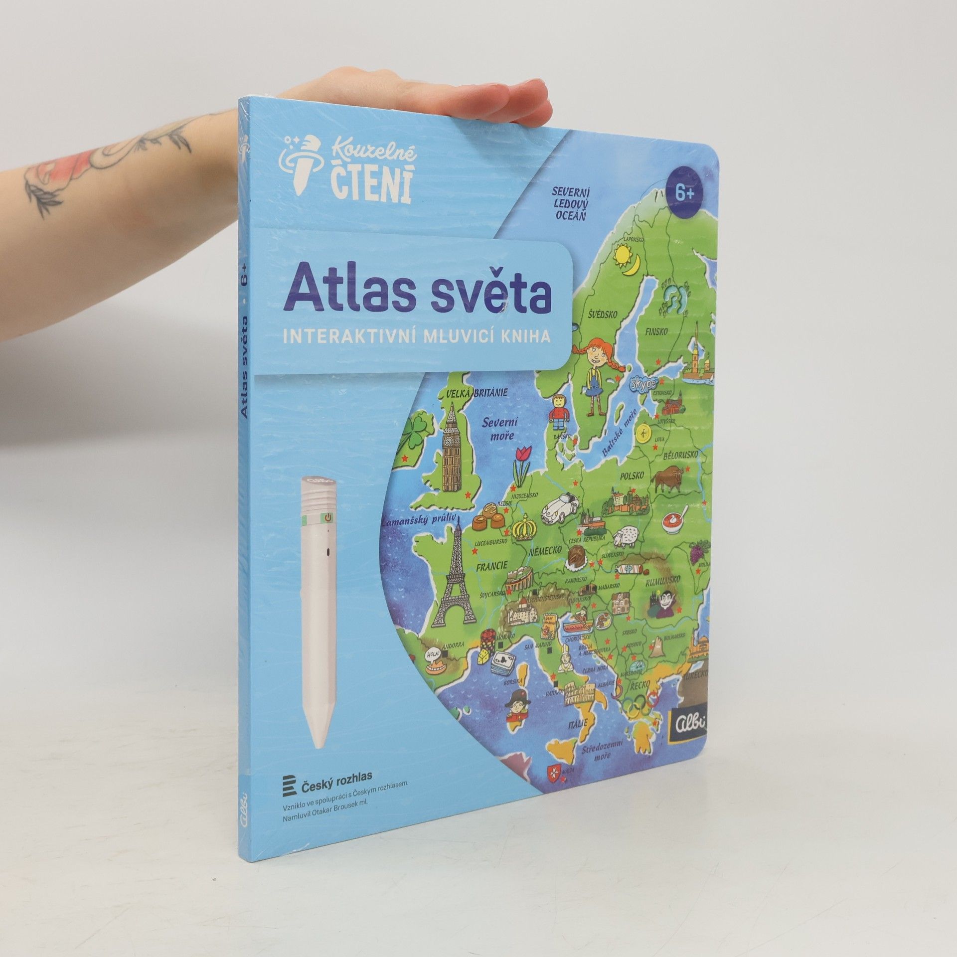 Tereza Kocová Atlas světa. Interaktivní mluvící kniha