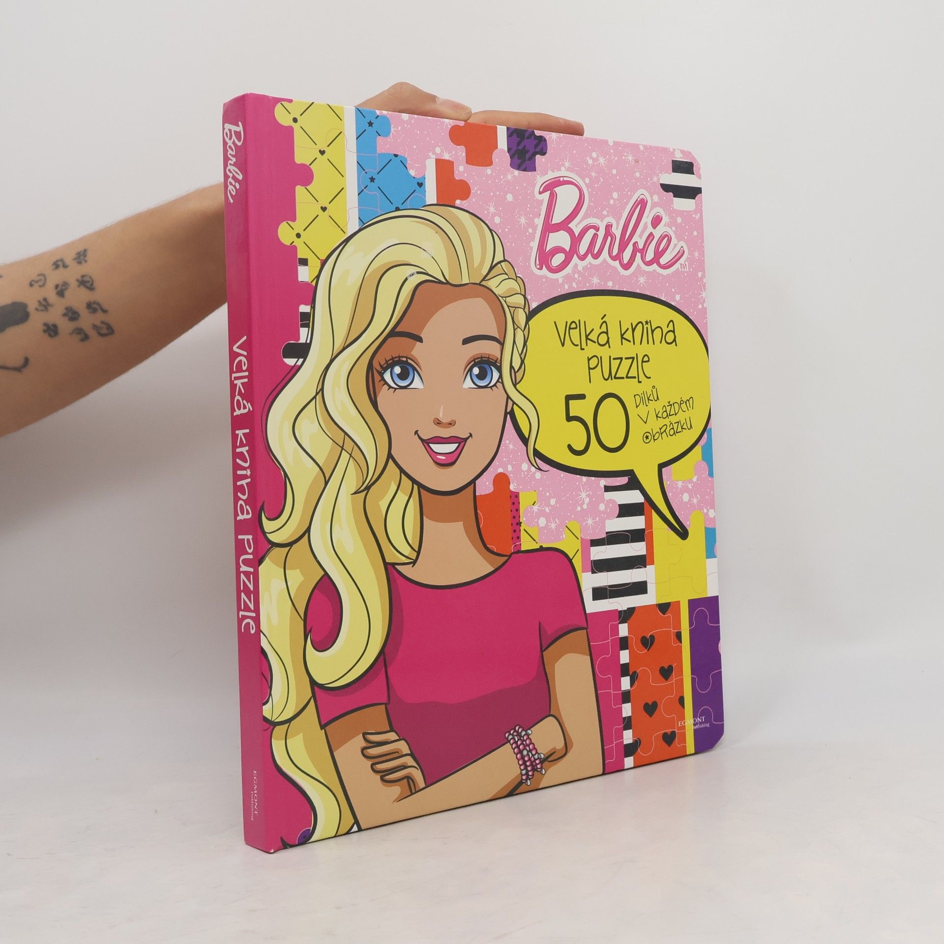 Kolektiv autorů Barbie : velká kniha puzzle