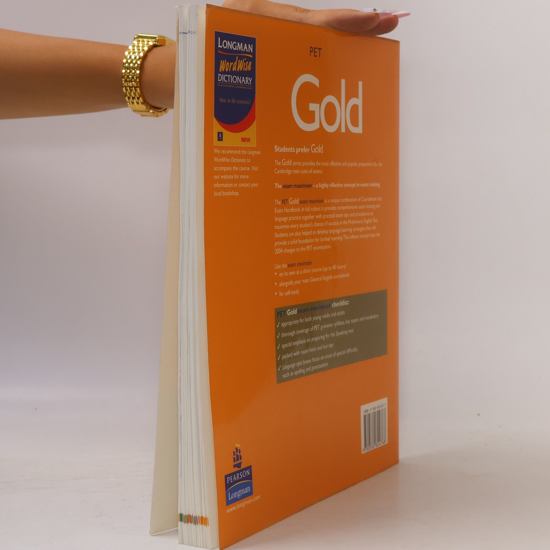 Jacky Newbrook PET Gold Exam Maximiser with Key Self Study and CD Pack