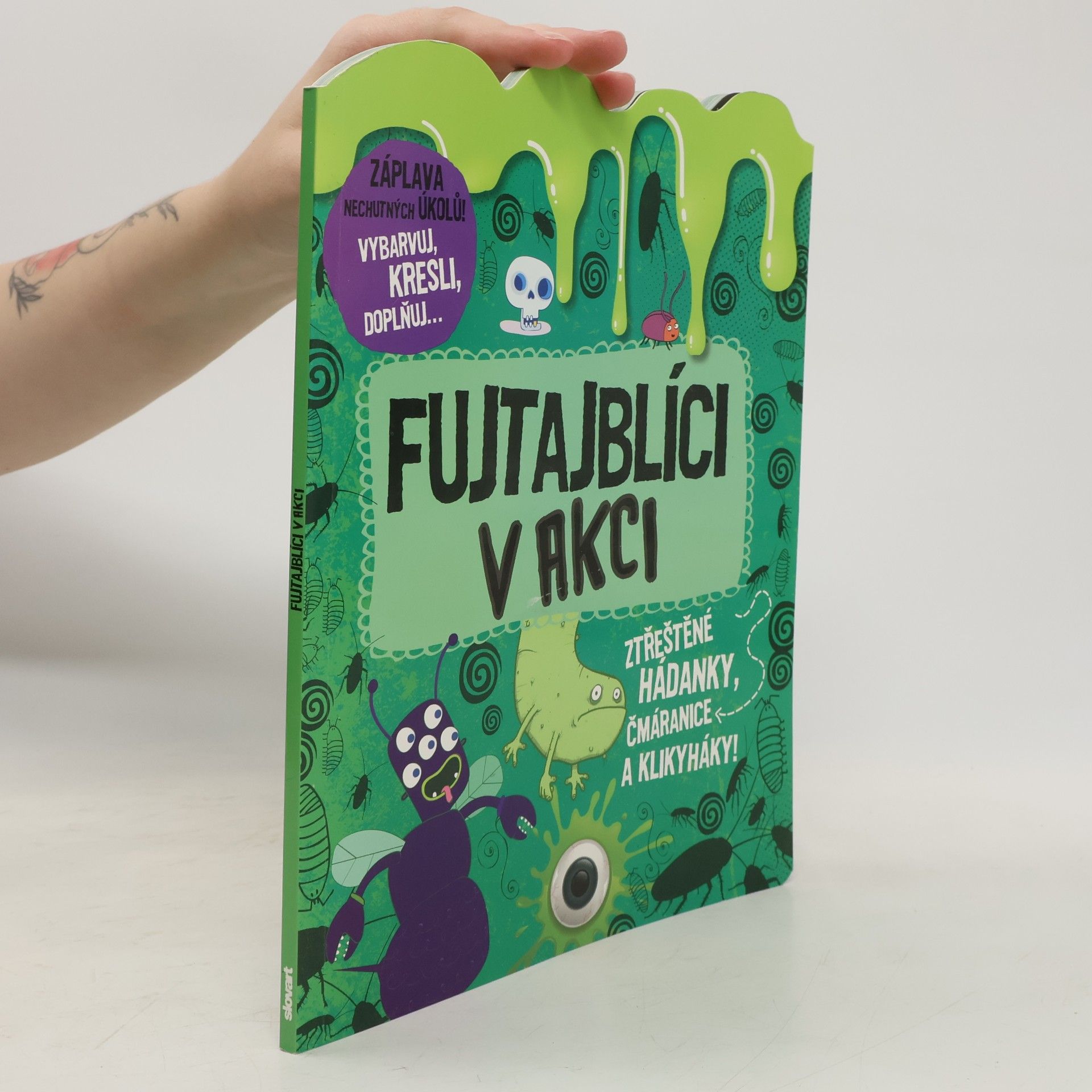 Kolektív autorov Fujtajblíci v akci – Ztřeštěné hádanky, čmáranice a klikyháky!
