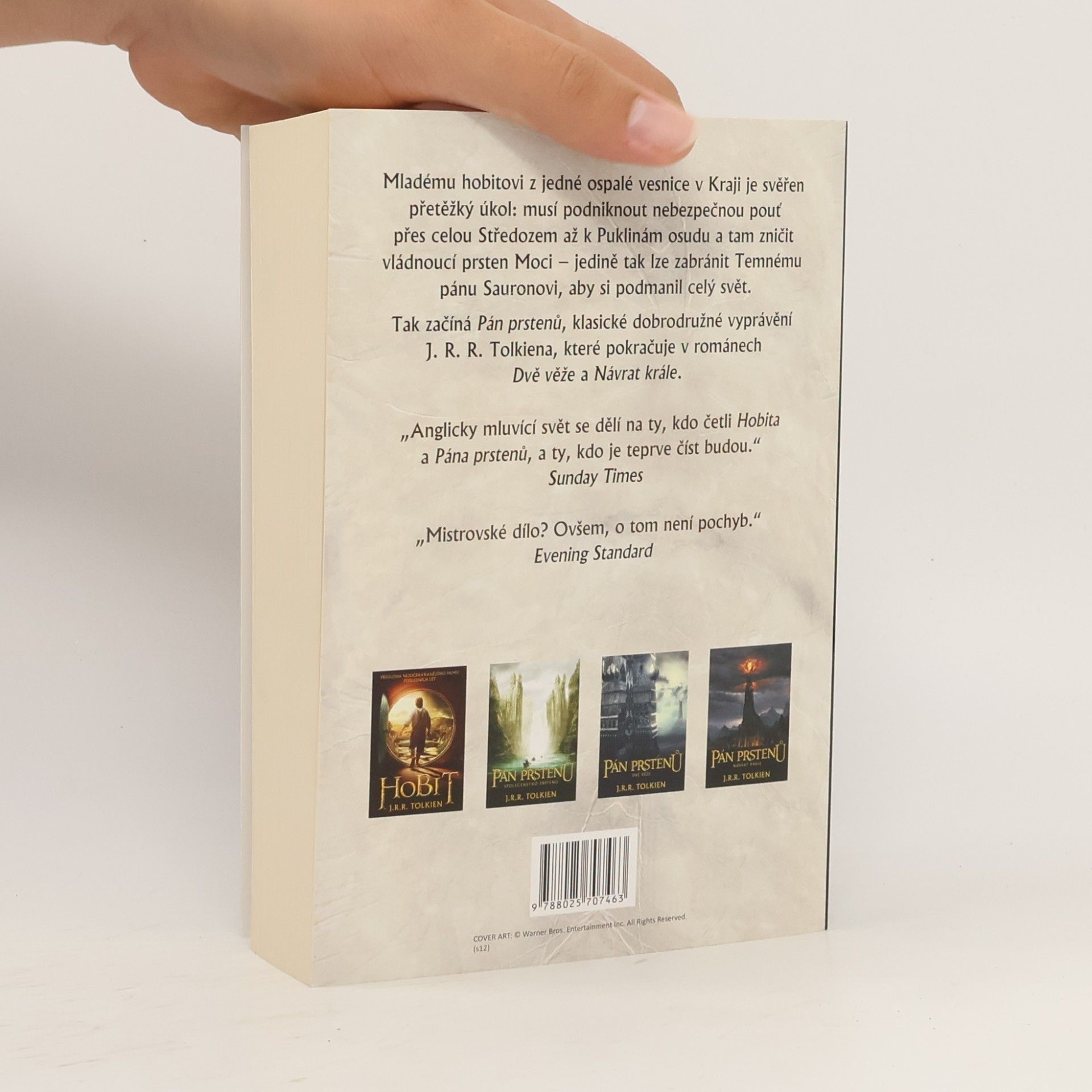 John Ronald Reuel Tolkien Pán prstenů. Společenstvo prstenu