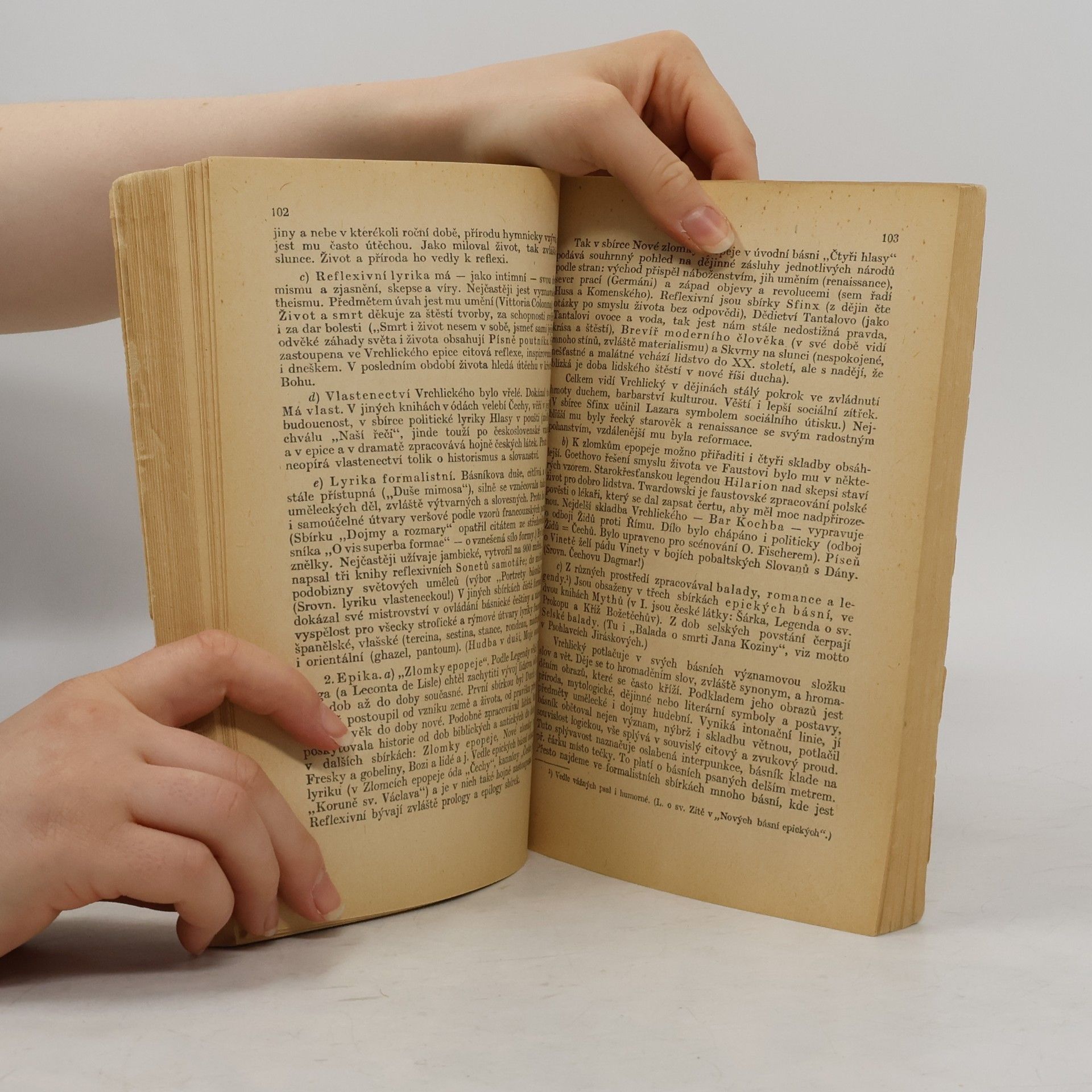 Josef Kotrč Stručné dějiny československé literatury pro vyšší třídy skol středních