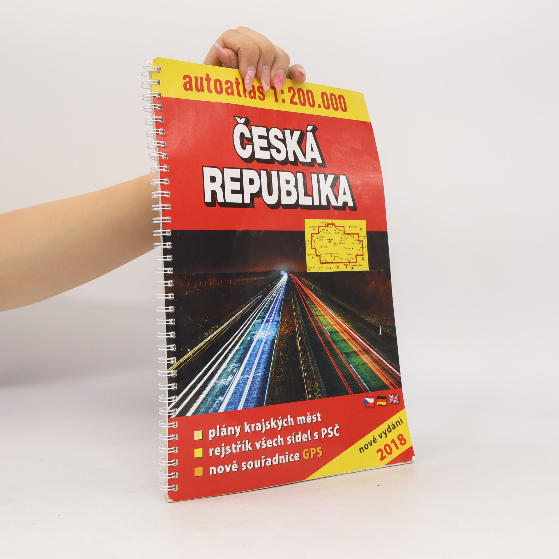 Kolektiv autorů Autoatlas České republiky 1:200.000