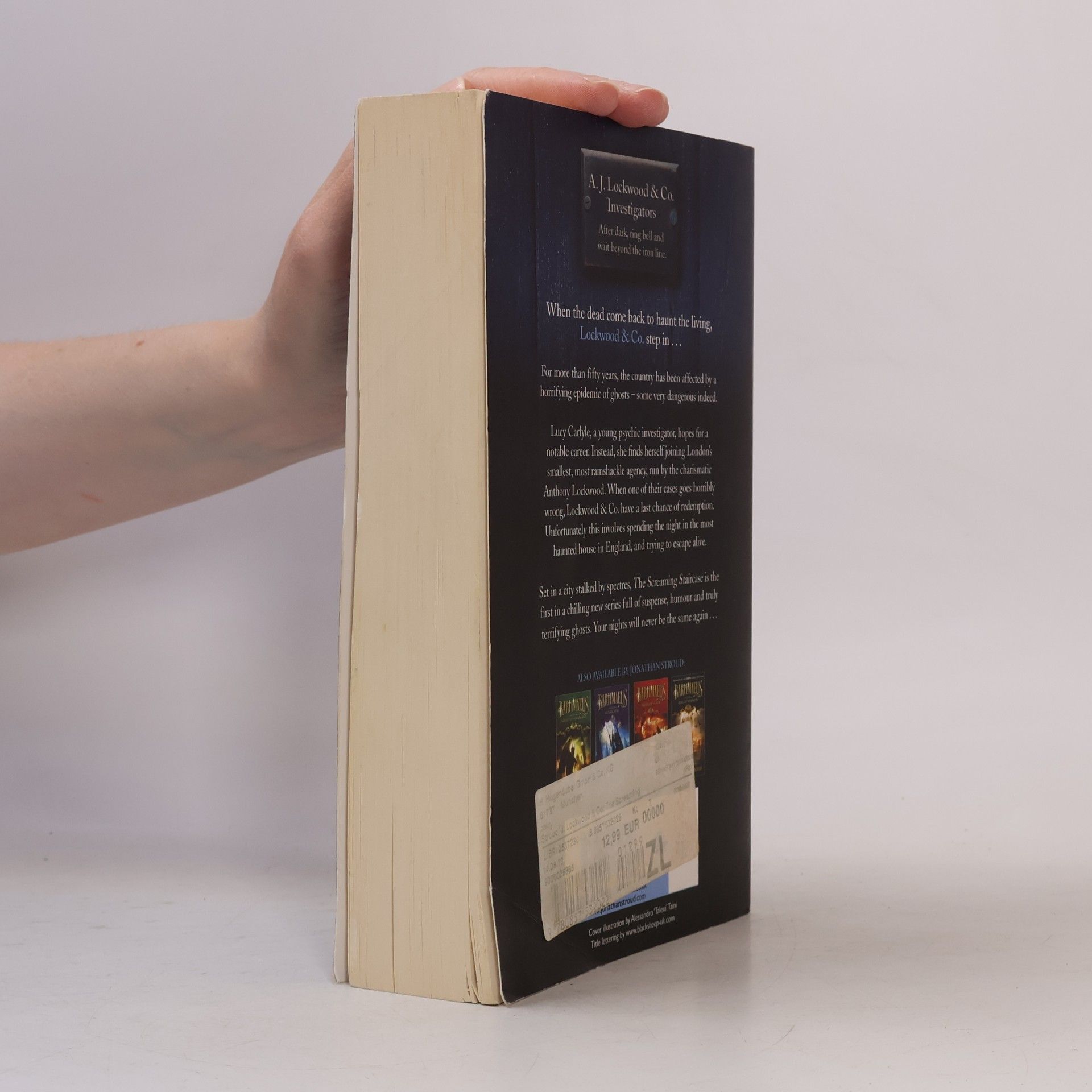 Jonathan Stroud The Screaming Staircase