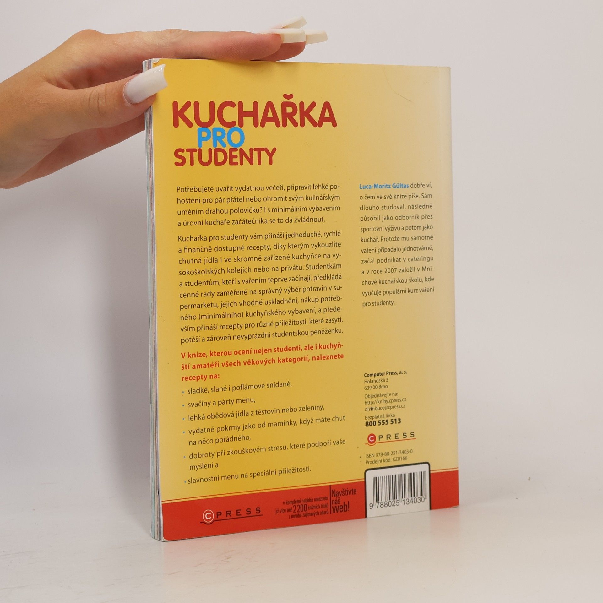 LucaMoritz Gültas Kuchařka pro studenty