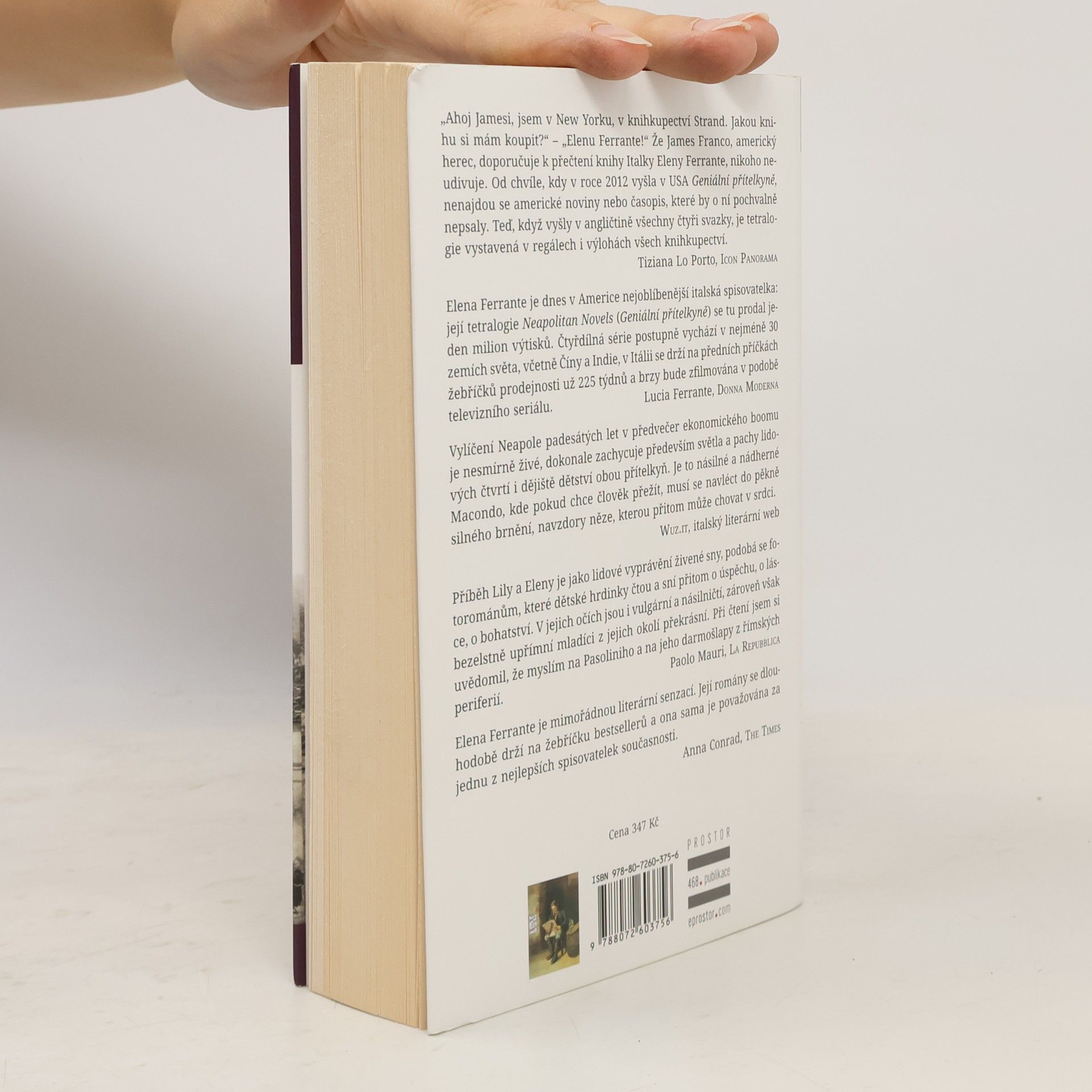 Elena Ferrante Geniální přítelkyně 1. Dětství a dospívání