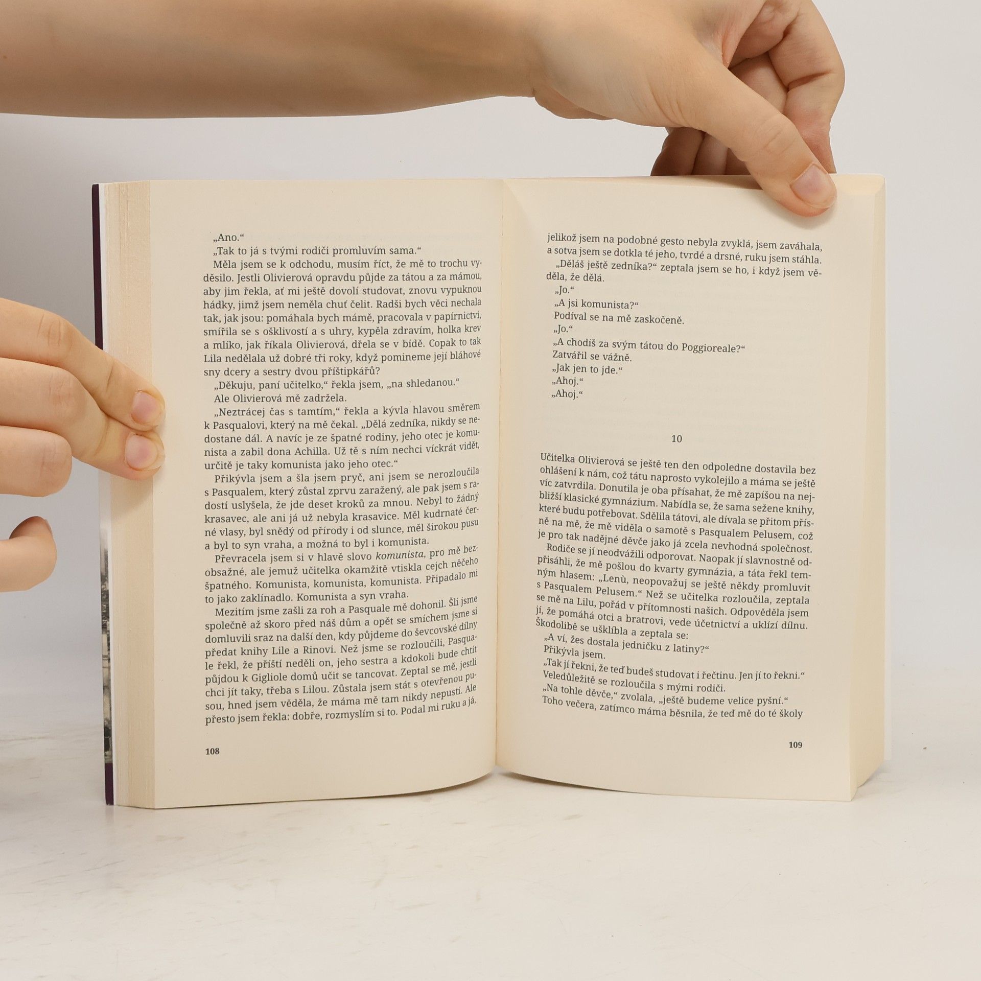 Elena Ferrante Geniální přítelkyně 1. Dětství a dospívání