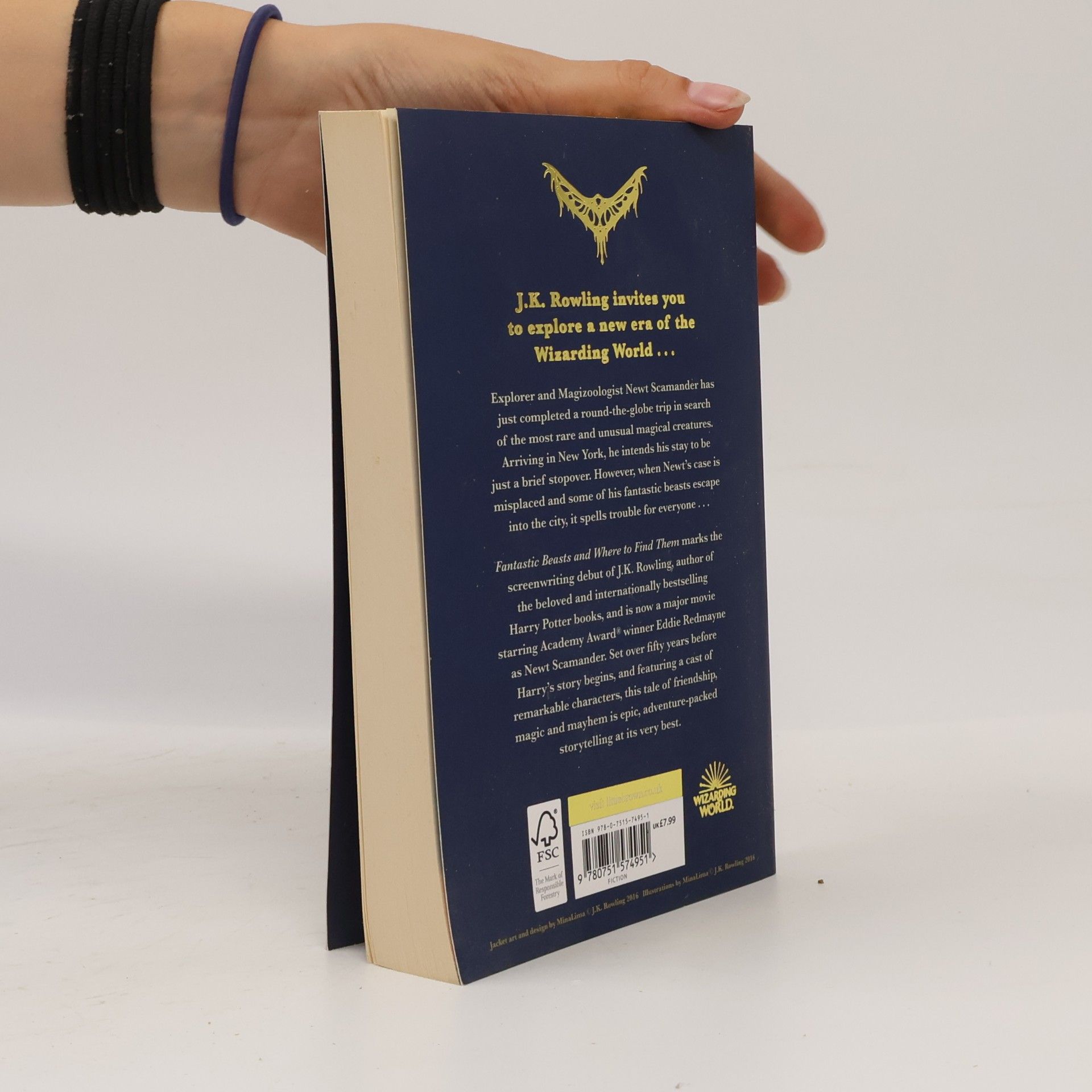 J. K. Rowling Fantastic beasts and where to find them : the original screenplay
