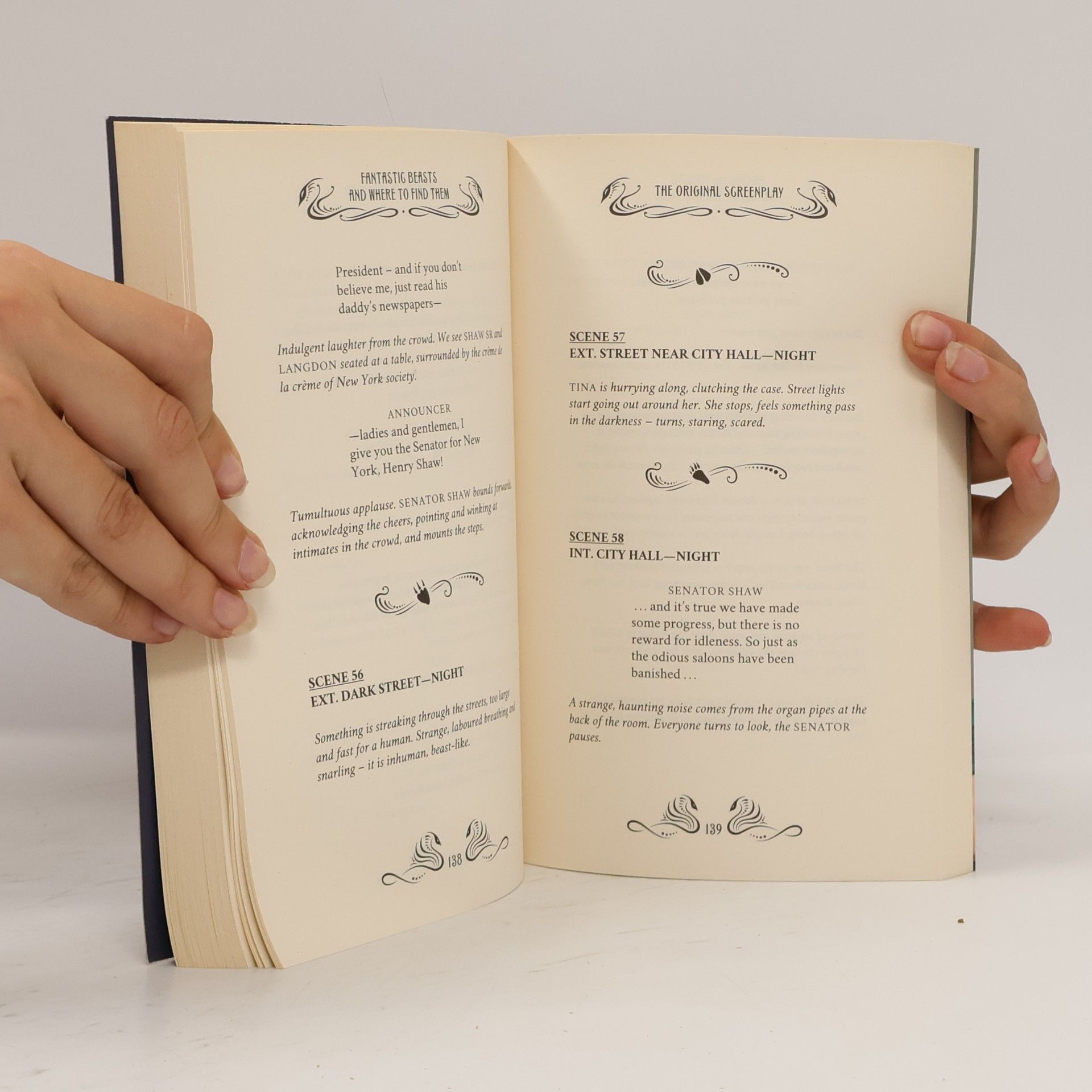 J. K. Rowling Fantastic beasts and where to find them : the original screenplay