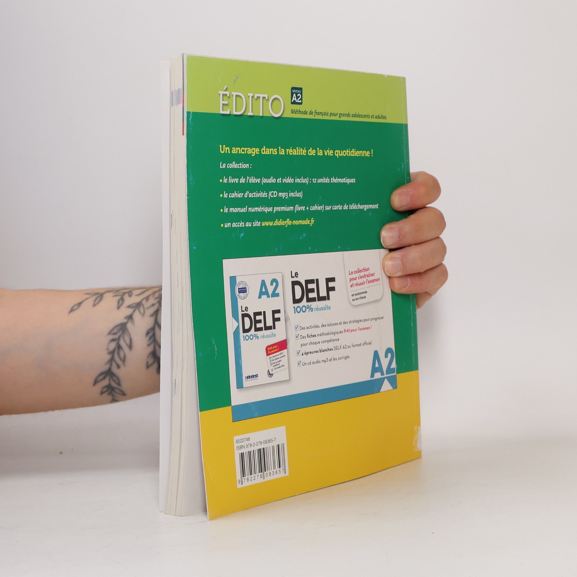 AA.VV. Édito : cahier d'activités : niveau A2