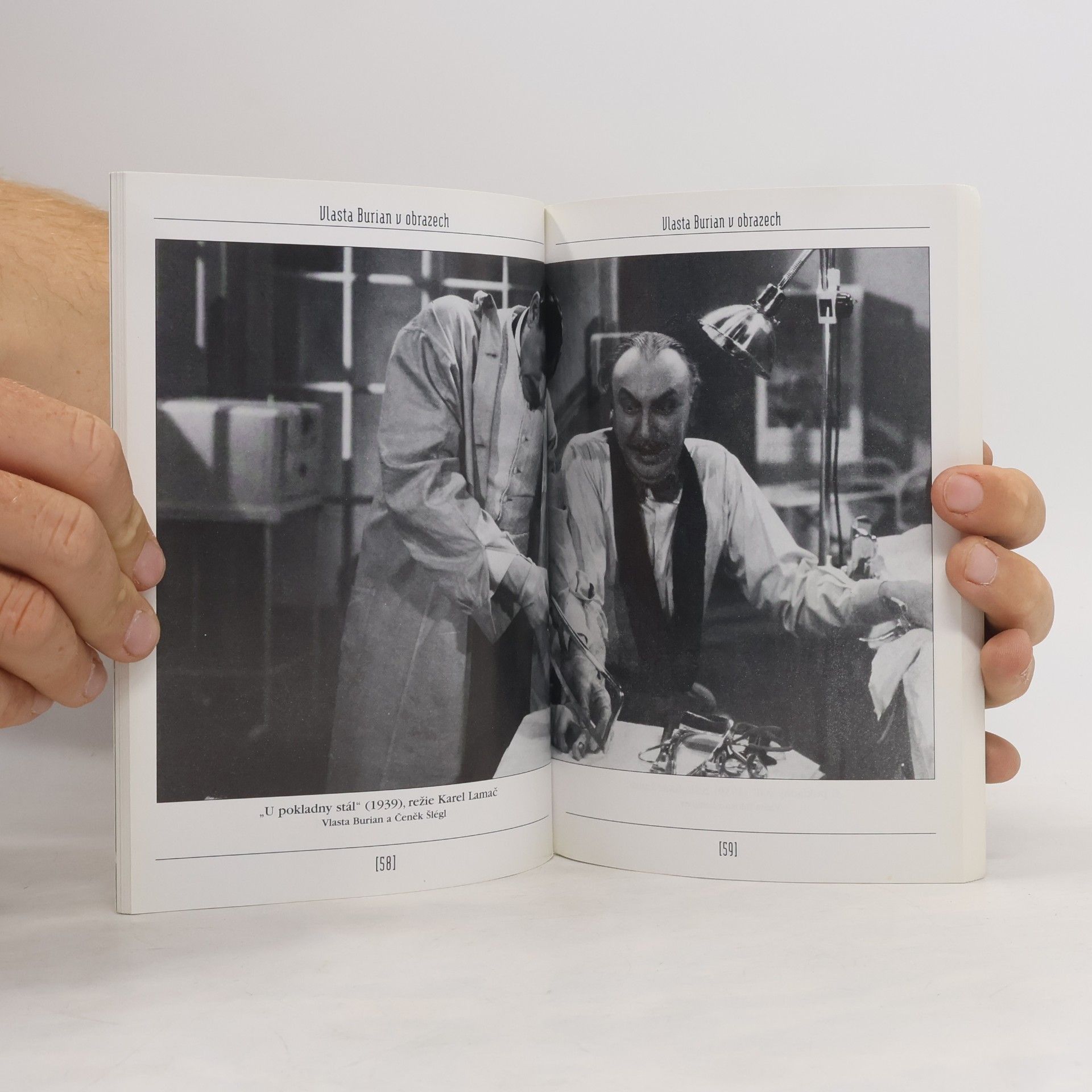 Wolf Milan Vlasta Burian v obrazech. Fotografie a dokumenty ze sbírky Milana Wolfa