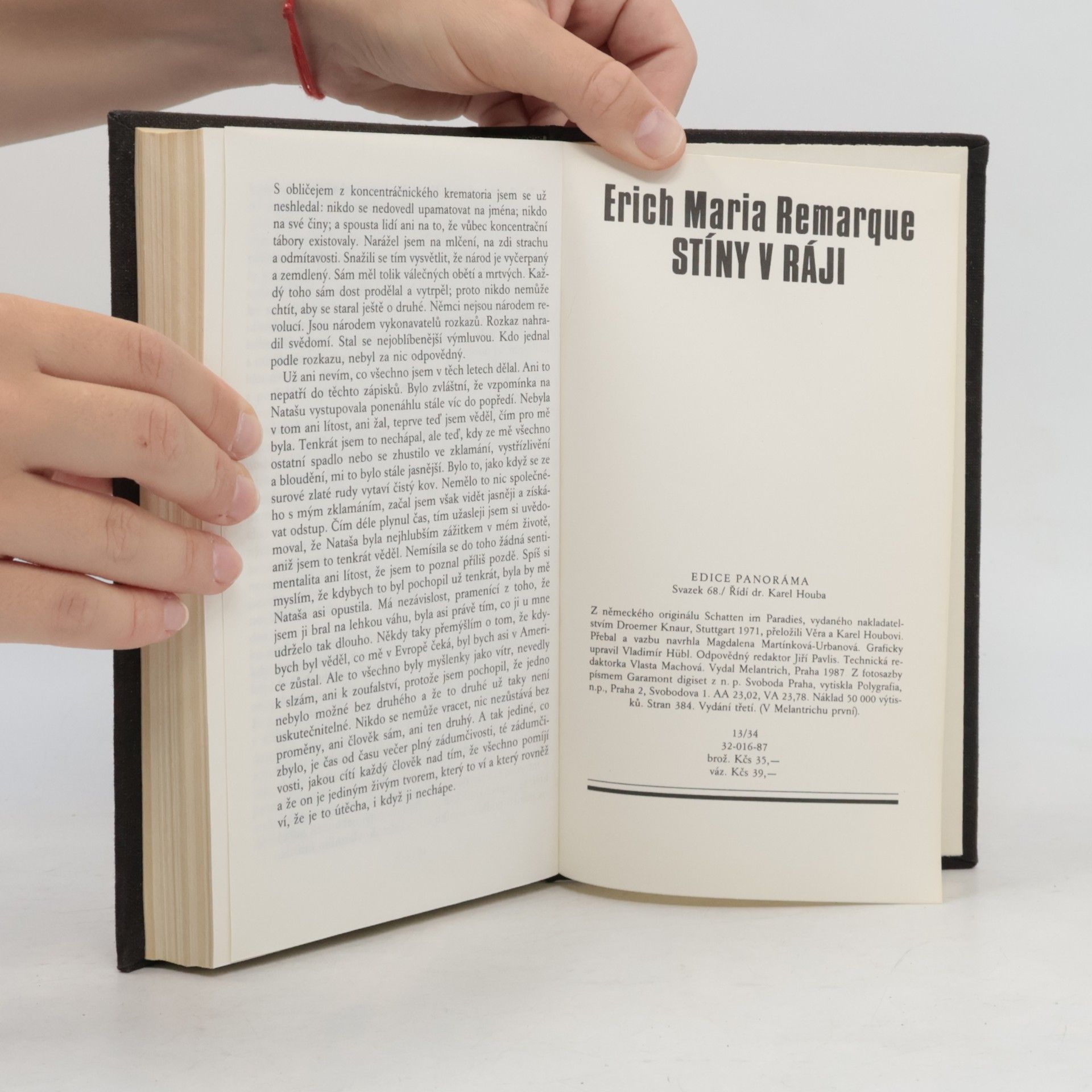 Erich Maria Remarque Stíny v ráji