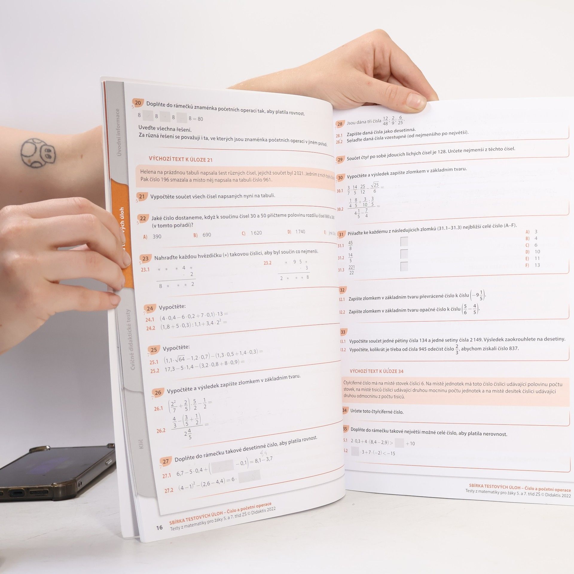 Magda Králová Testy 2023-2024 z matematiky pro žáky 5. a 7. tříd ZŠ