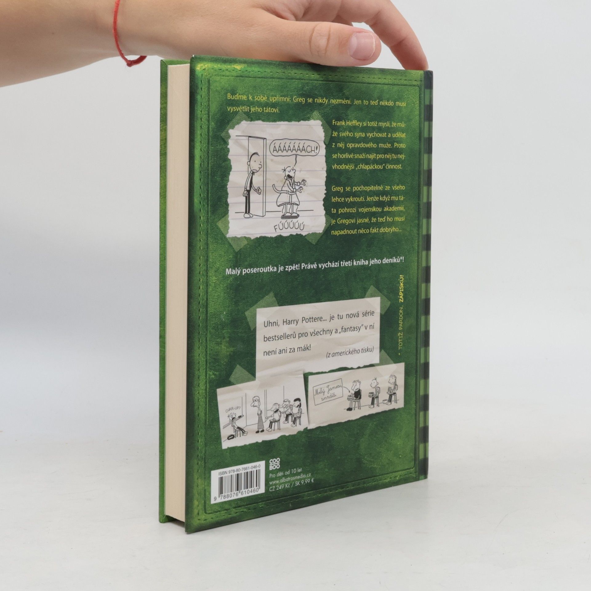 Jeff Kinney Deník malého poseroutky 3. Poslední kapka