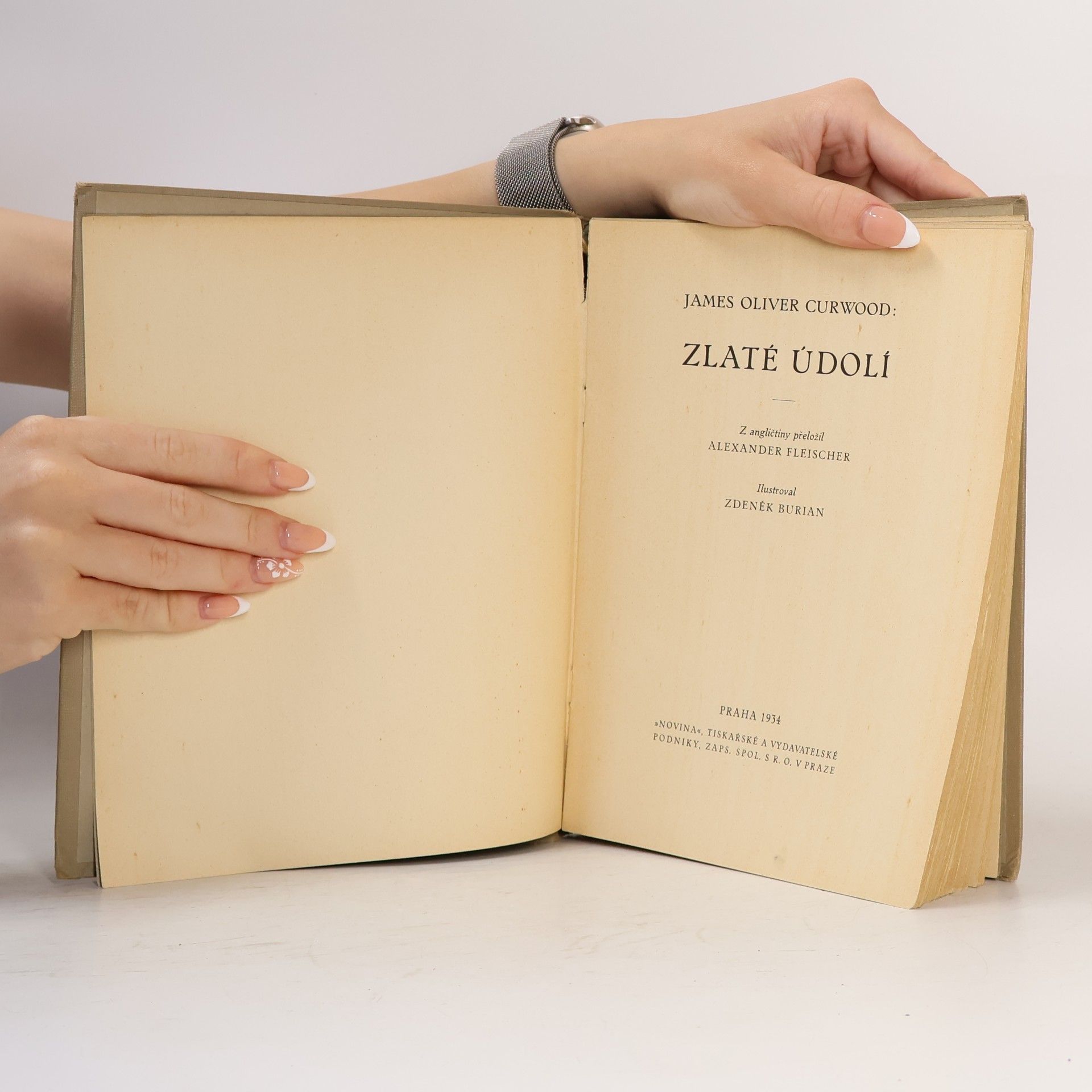James Oliver Curwood Zlaté údolí