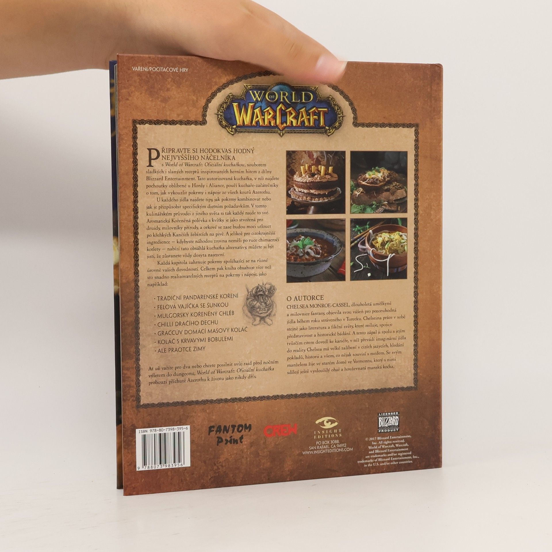 Chelsea Monroe-Cassel World of Warcraft: Oficiální kuchařka