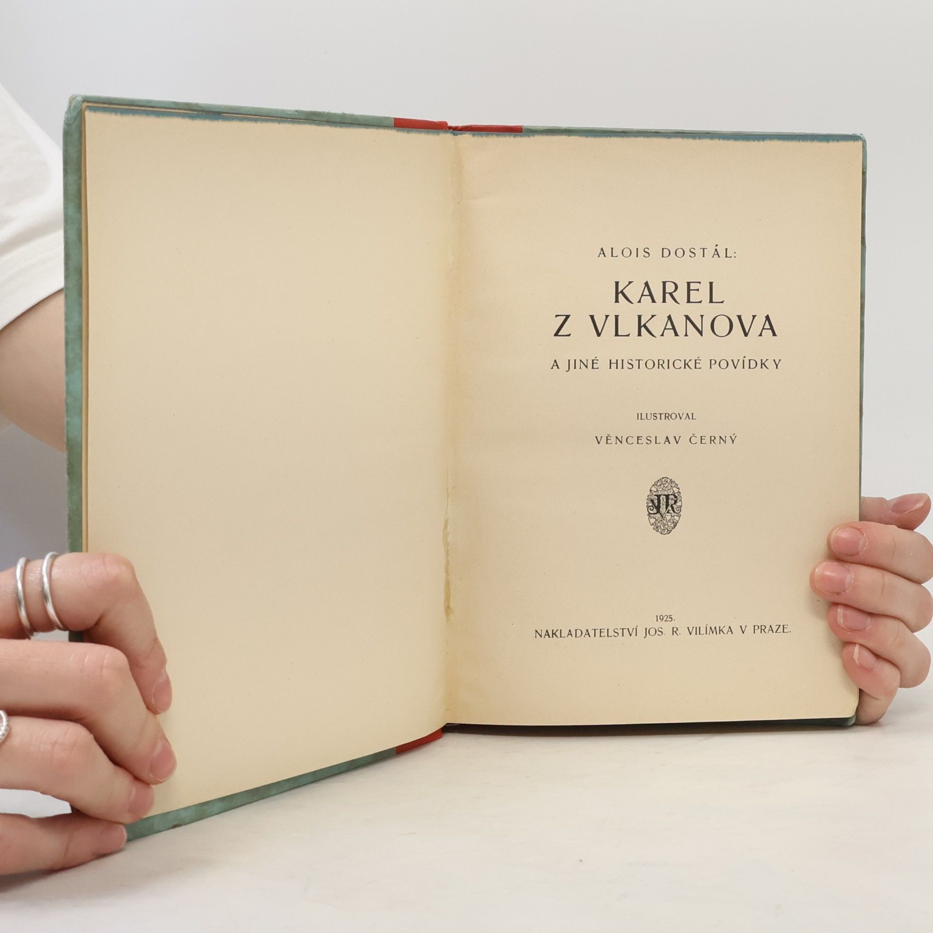 Alois Dostál Karel z Vlkanova a jiné historické povídky