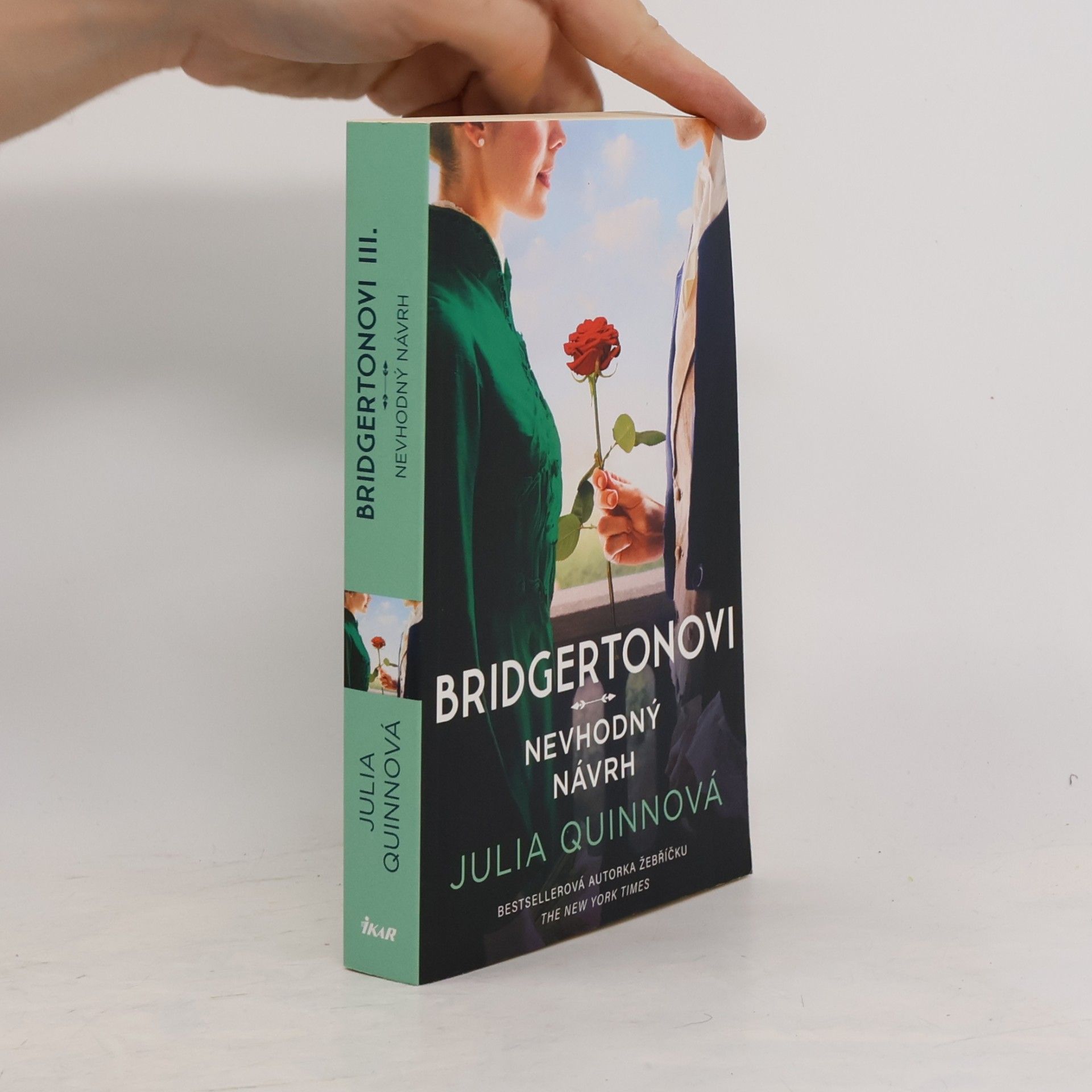 Julie Quinnová Bridgertonovi. Nevhodný návrh