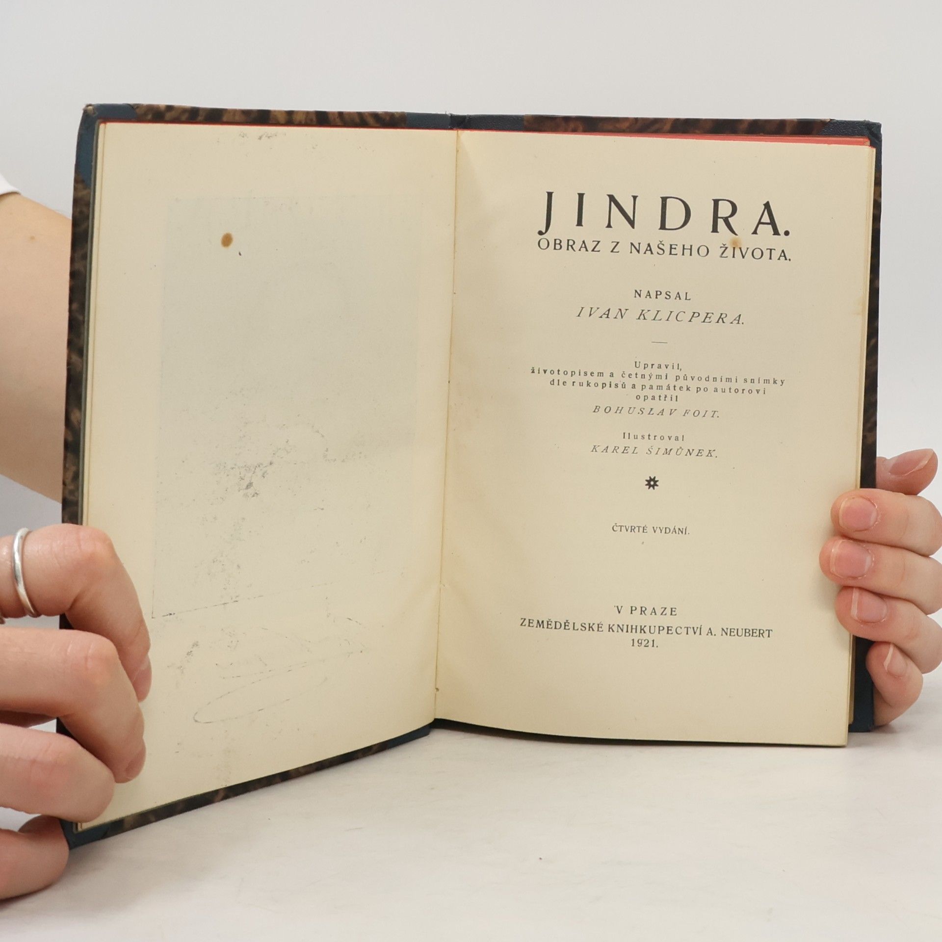 Ivan Klicpera Jindra. Obraz našeho života
