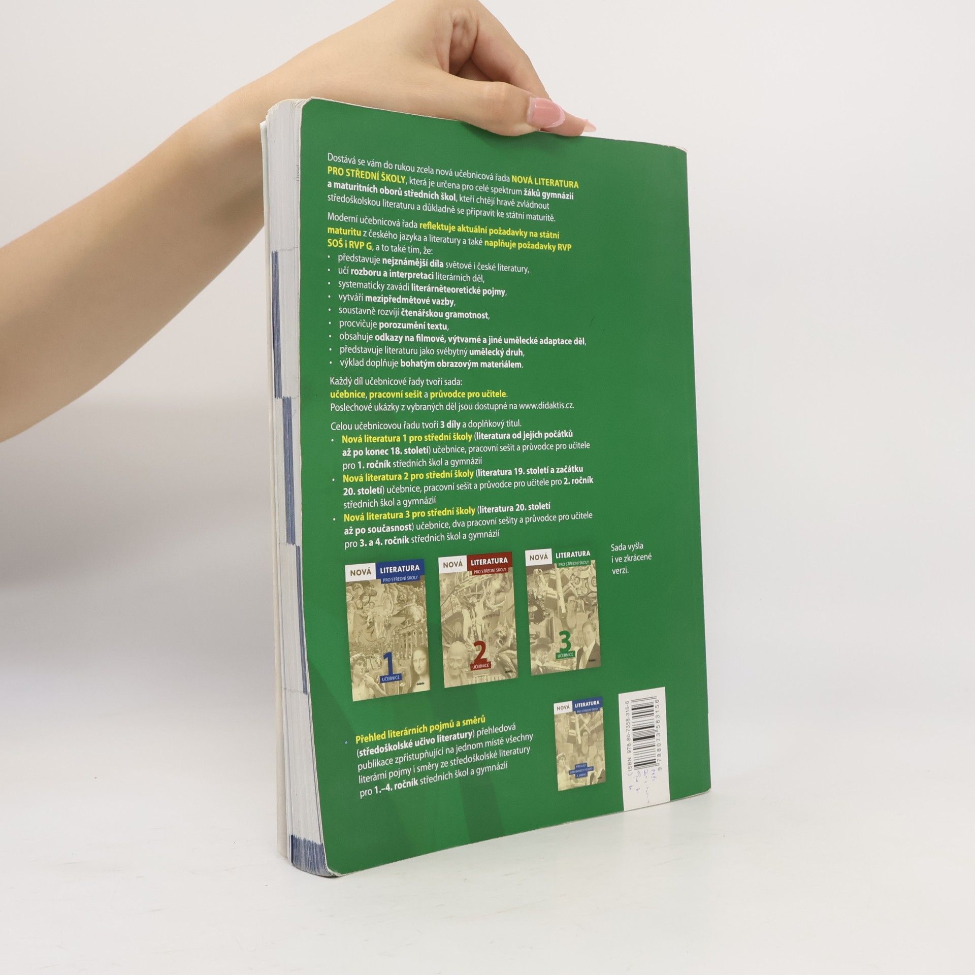 Various authors Nová literatura pro střední školy 3. Učebnice