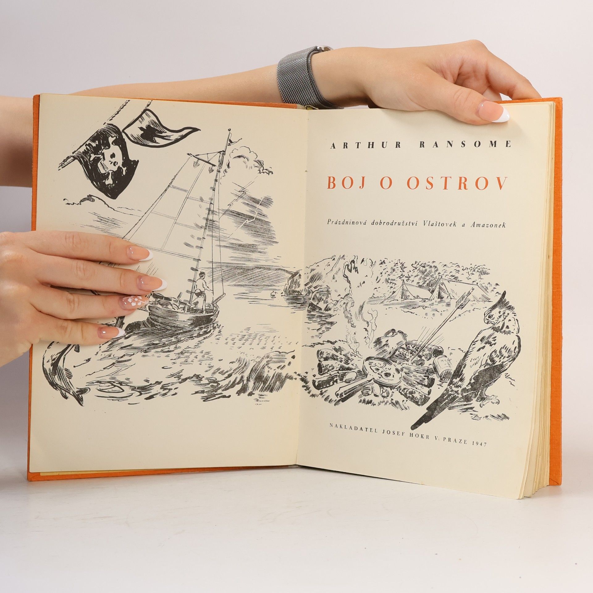 Arthur Ransome Boj o ostrov. Prázdninová dobrodružství Vlaštovek a Amazonek