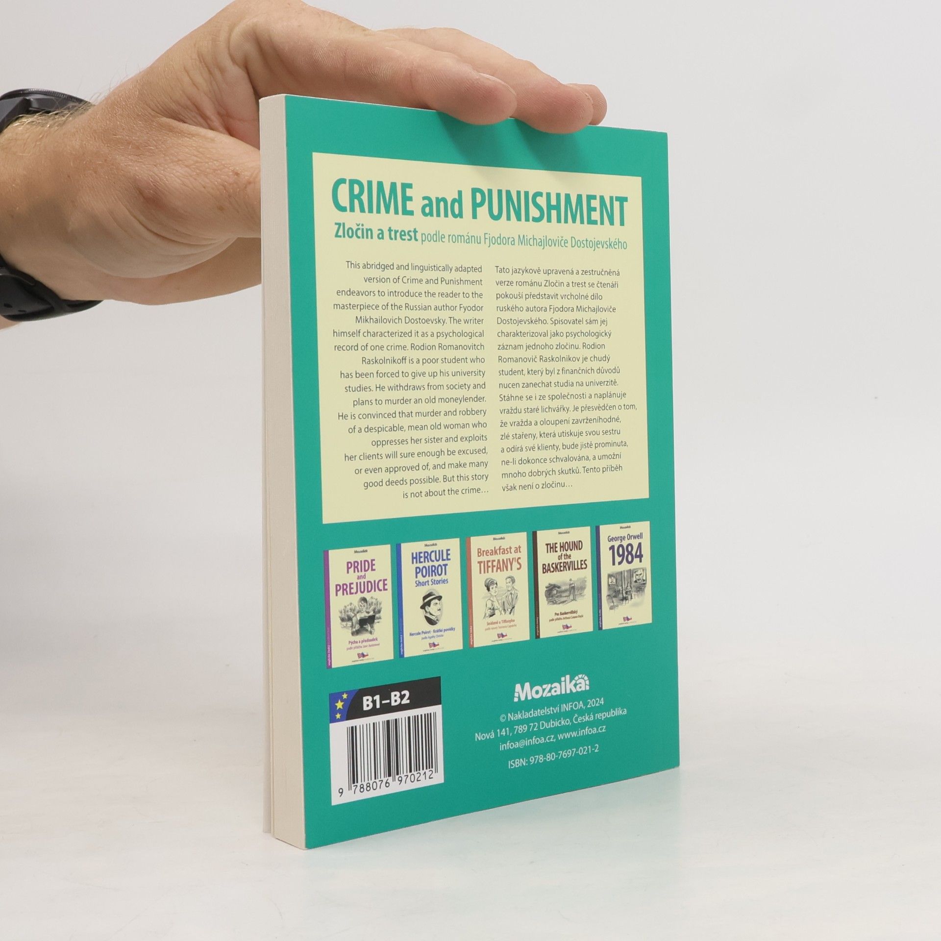 Fjodor Michailowitsch Dostojewski Crime and Punishment/Zločin a trest B1-B2
