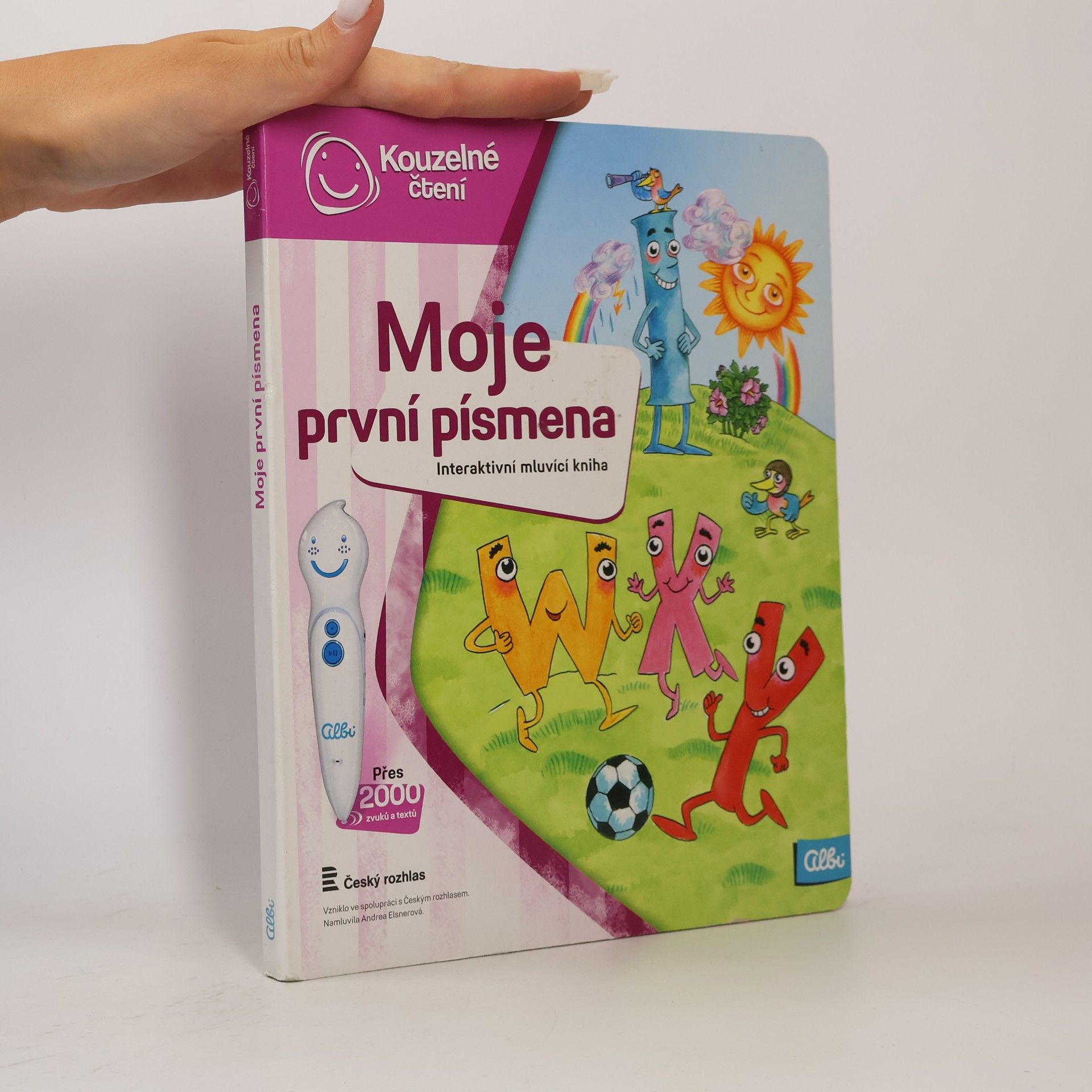 David Rozsíval Moje první písmena. Interaktivní mluvící kniha