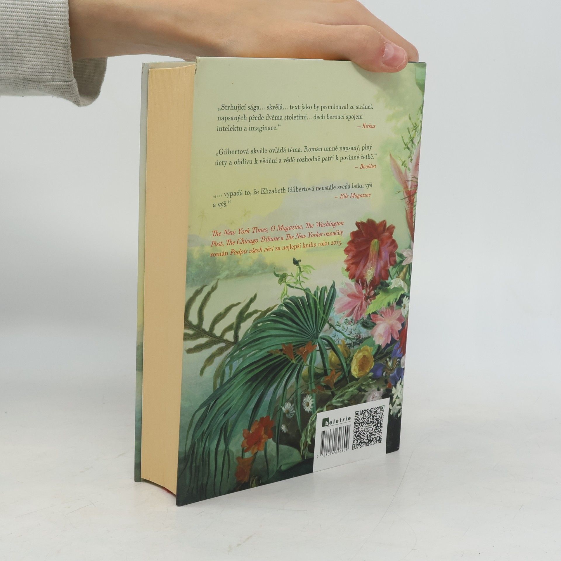Elizabeth Gilbert Podpis všech věcí