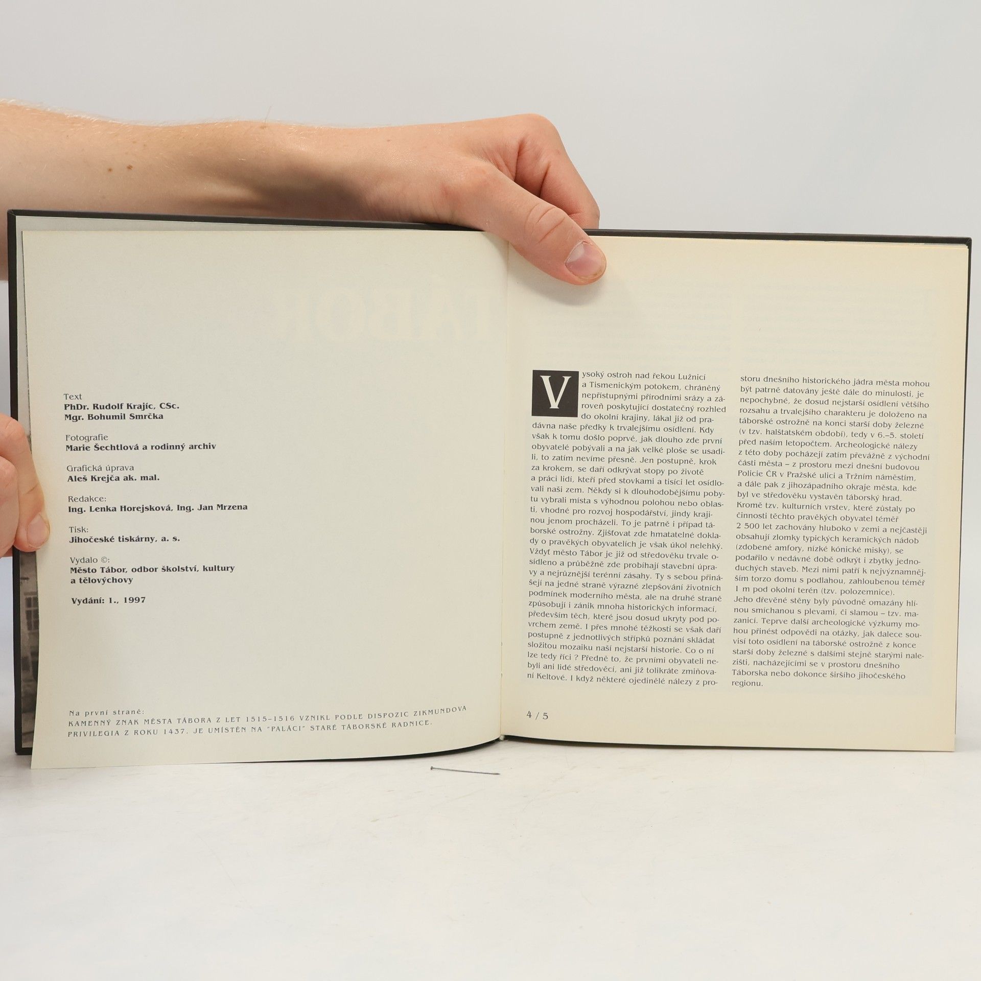 Autorenkollektiv Tábor jak jej fotografovali v letech 1876-1996 Šechtlovi