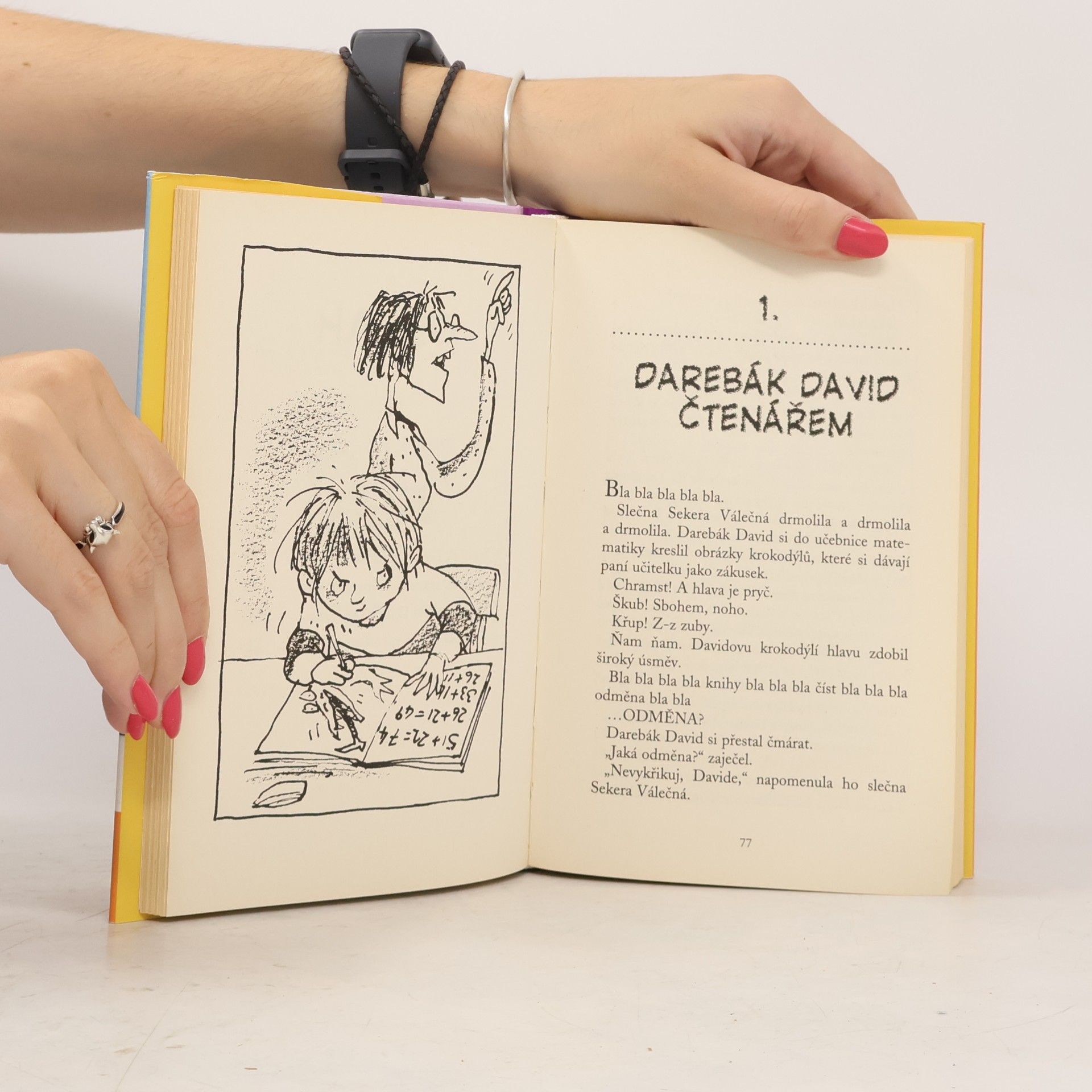Francesca Simon Nápady darebáka Davida