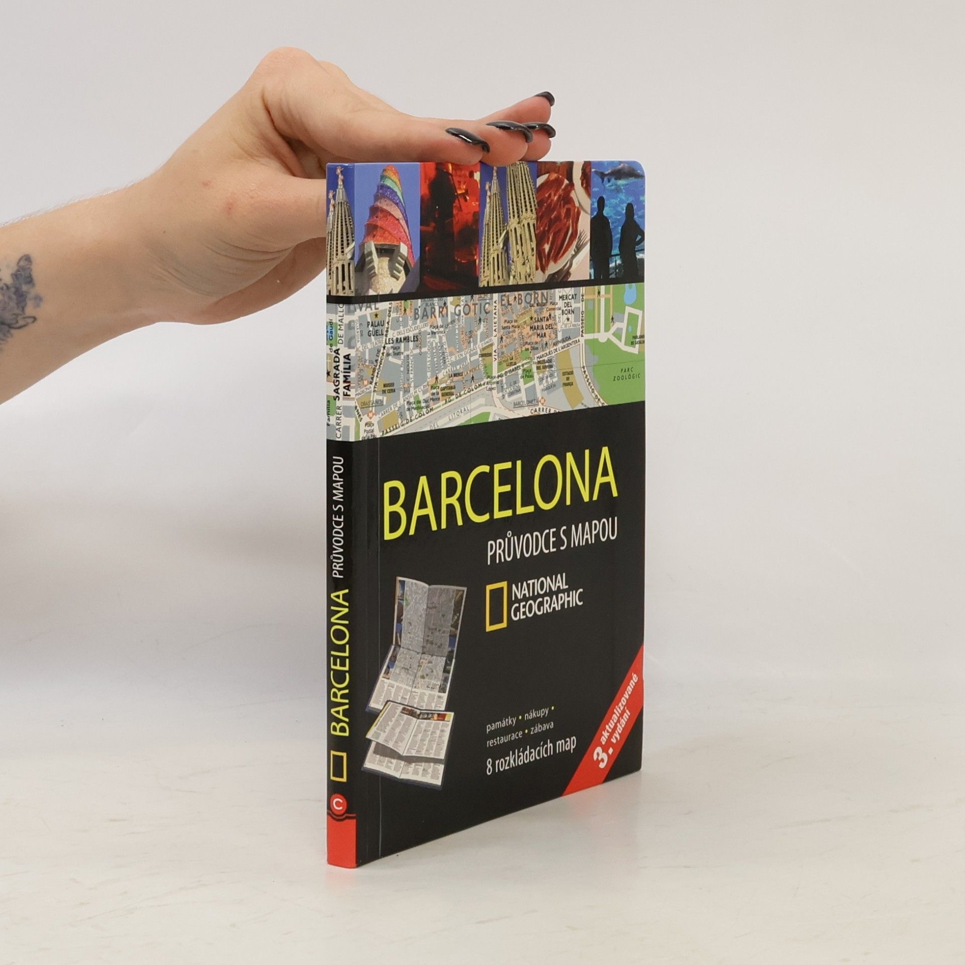 Séverine Bascot Barcelona. Průvodce s mapou