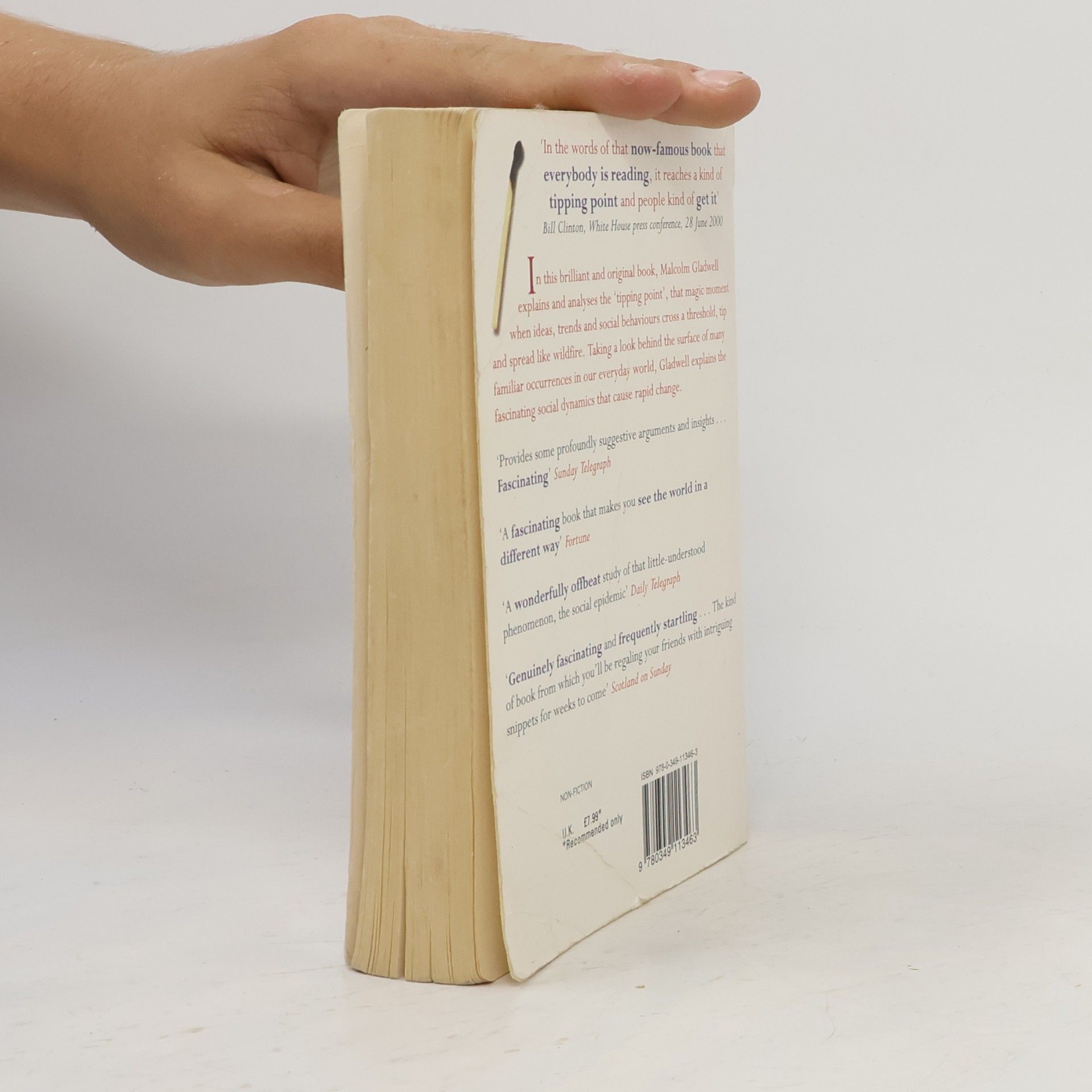 Malcolm Gladwell The tipping point : how little things can make a big difference
